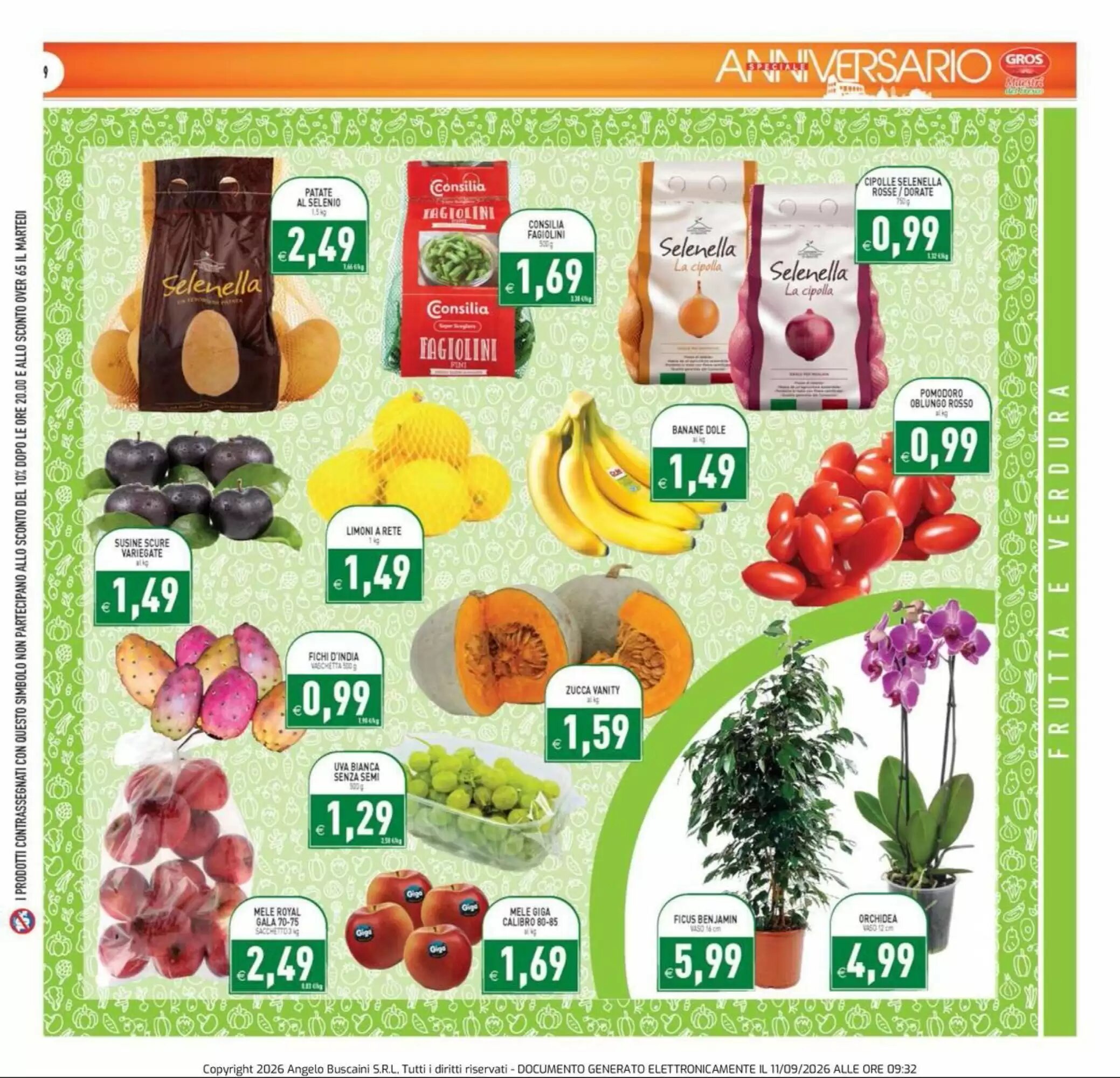 Volantino promozionale Supermercati Agorà  valide dal 11/09/2026 - Pagina 9.