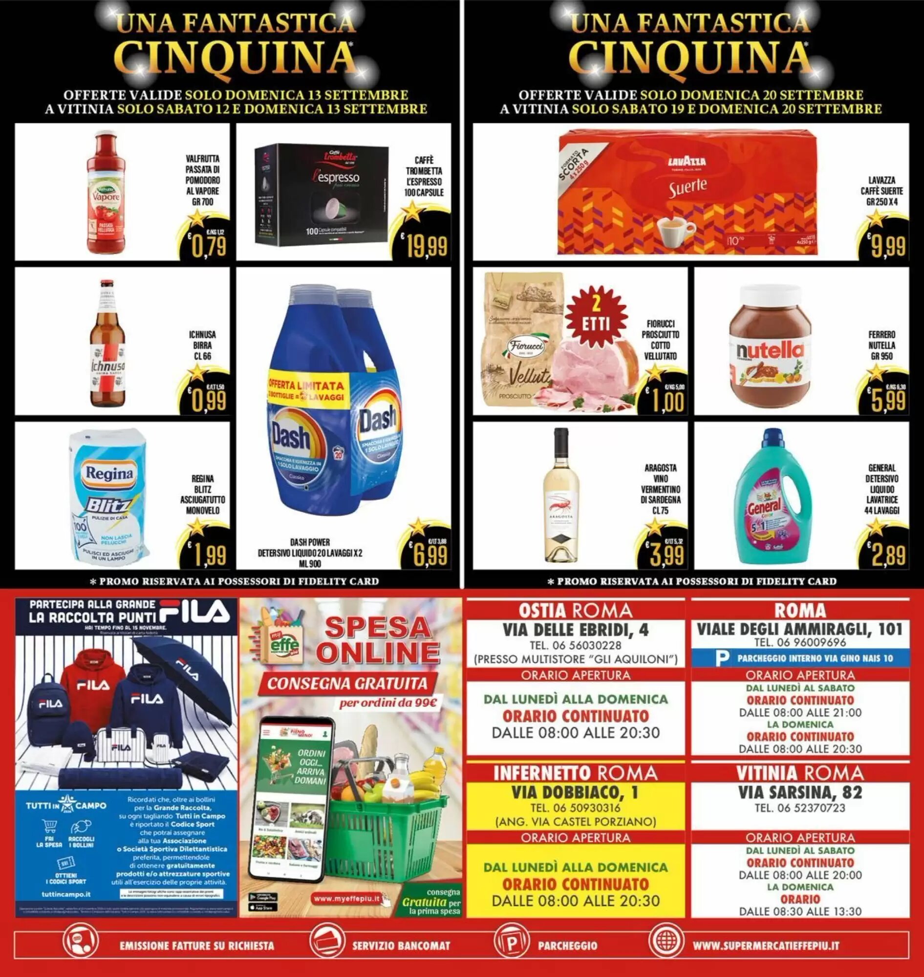 Volantino promozionale Supermercati EffePiù  valide dal 11/09/2026 - Pagina 16.