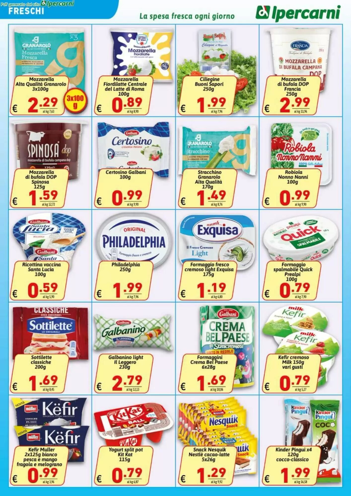 Volantino promozionale Ipercarni  valide dal 11/09/2026 - Pagina 8.
