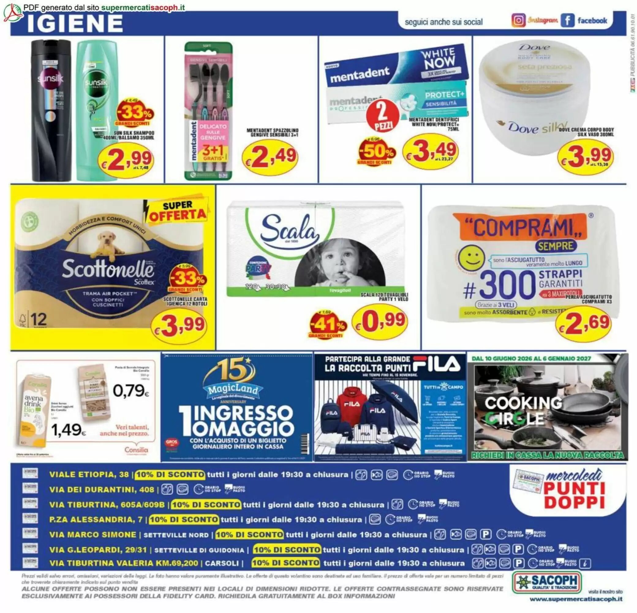 Volantino promozionale Sacoph  valide dal 11/09/2026 - Pagina 20.