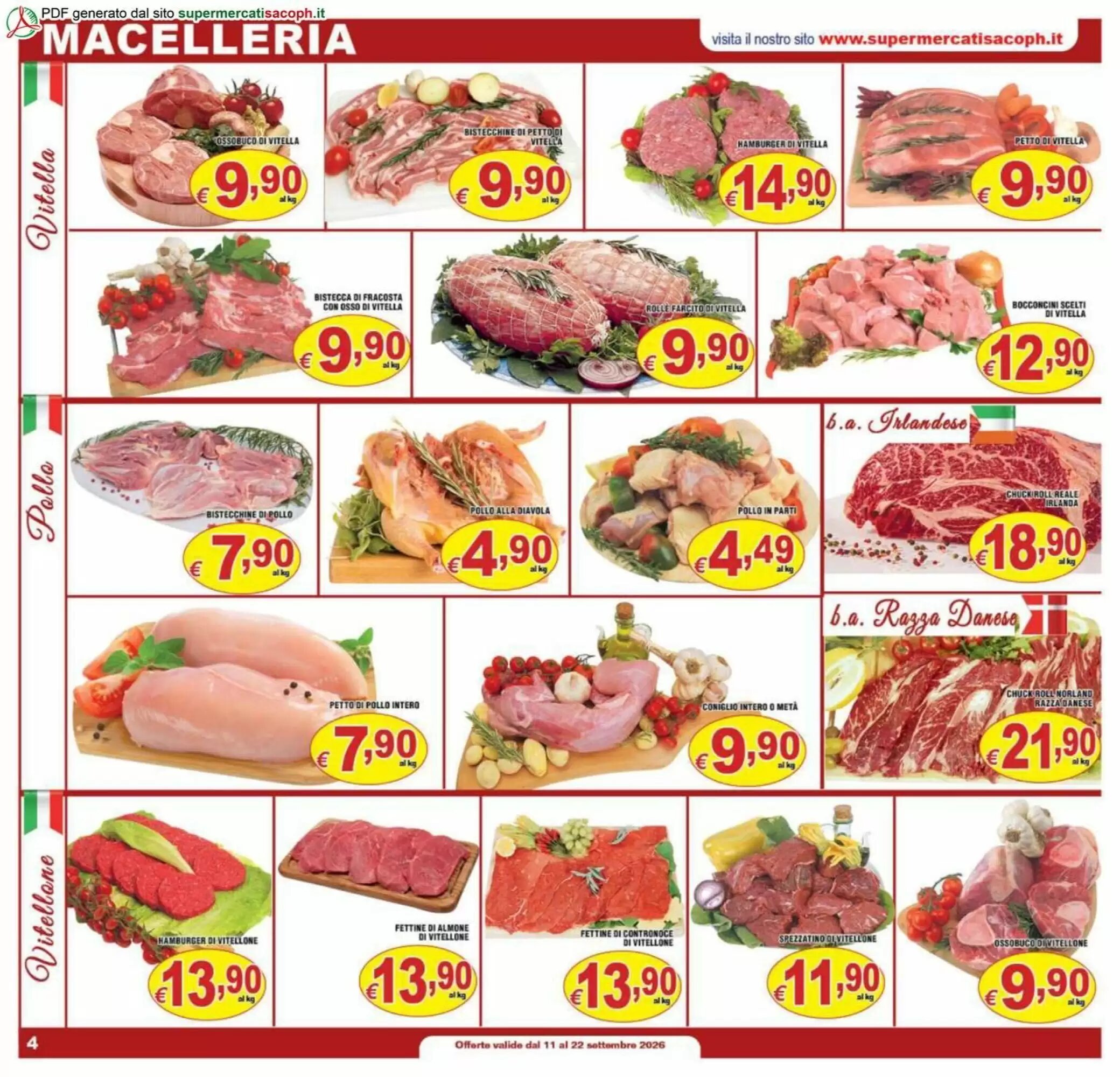Volantino promozionale Sacoph  valide dal 11/09/2026 - Pagina 4.