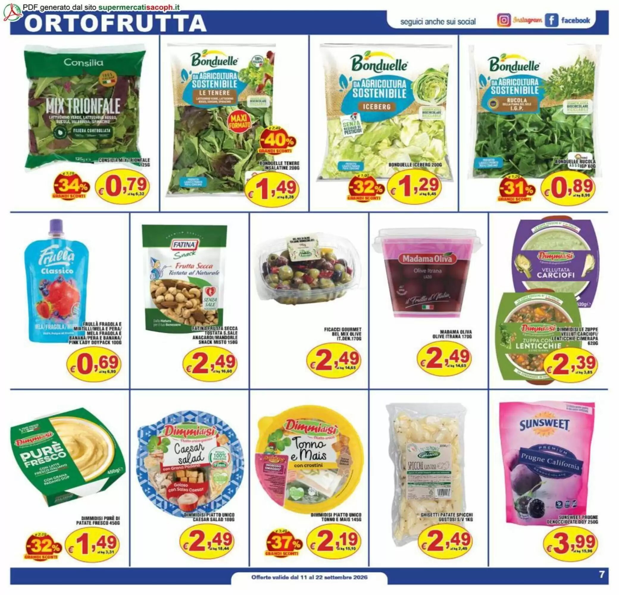 Volantino promozionale Sacoph  valide dal 11/09/2026 - Pagina 7.