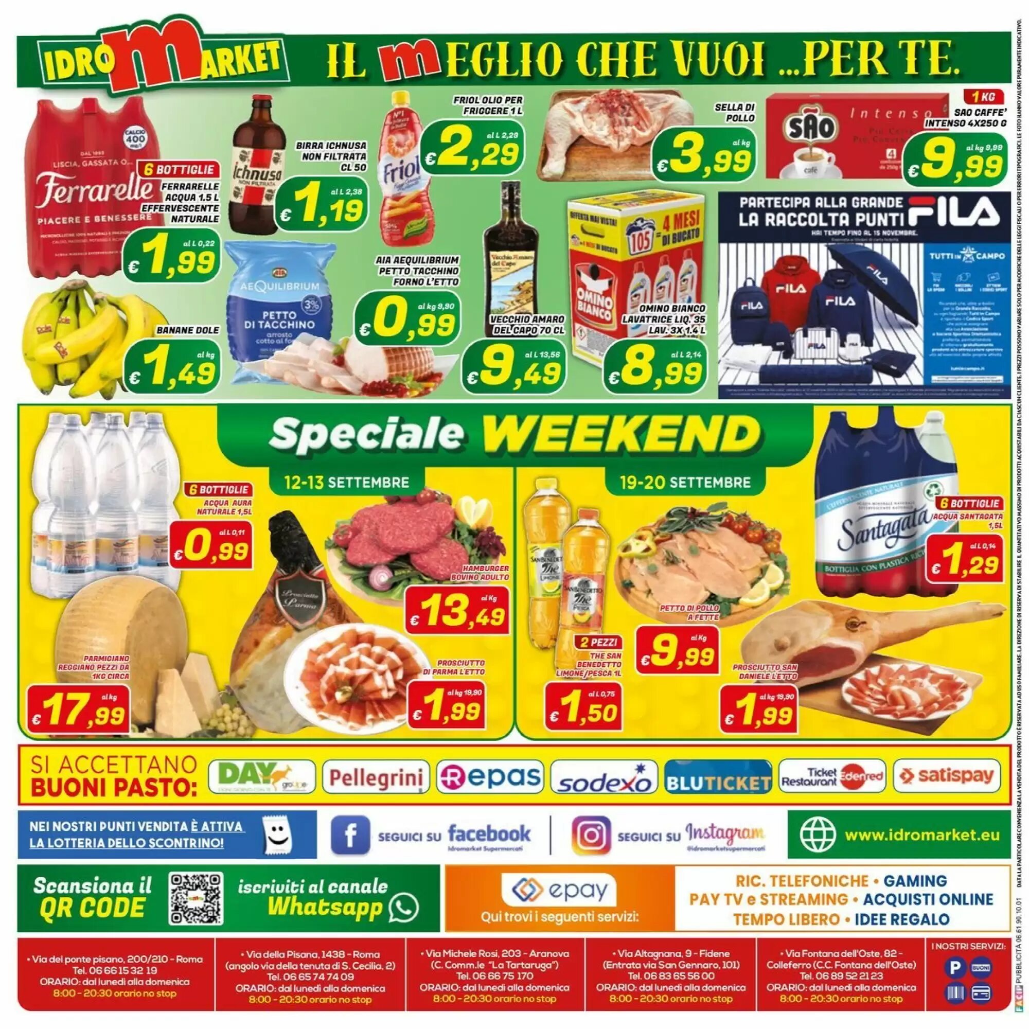 Volantino promozionale Idromarket  valide dal 11/09/2026 - Pagina 16.