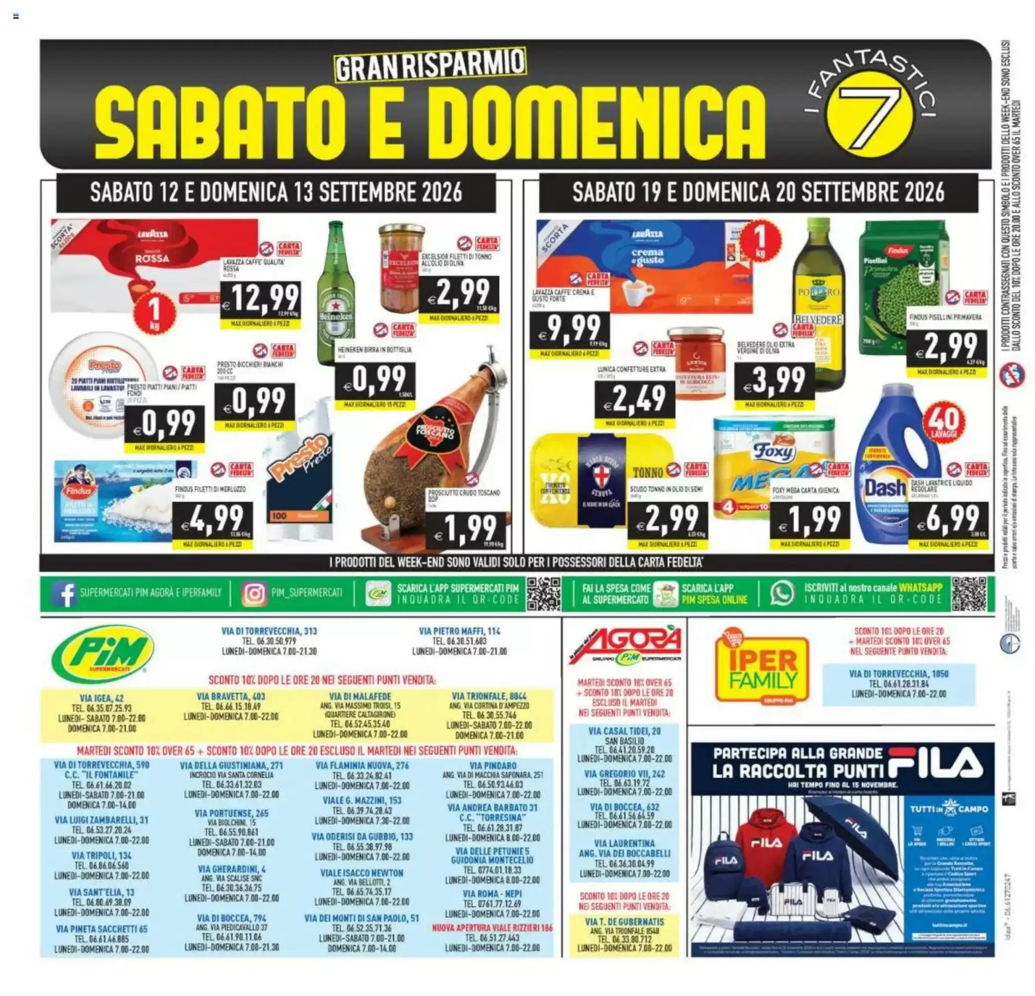 Volantino promozionale Pim Supermercati  valide dal 11/09/2026 - Pagina 24.