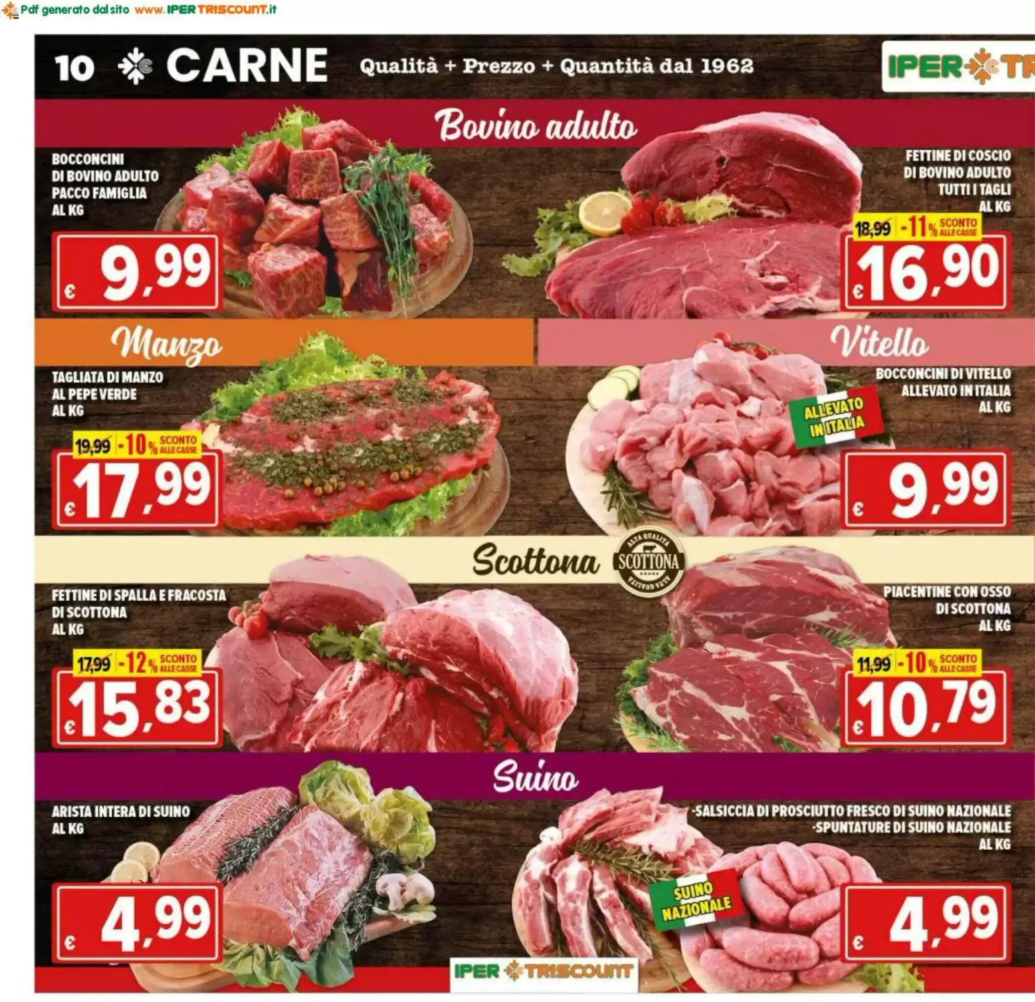 Volantino promozionale Iper Triscount  valide dal 11/09/2026 - Pagina 10.