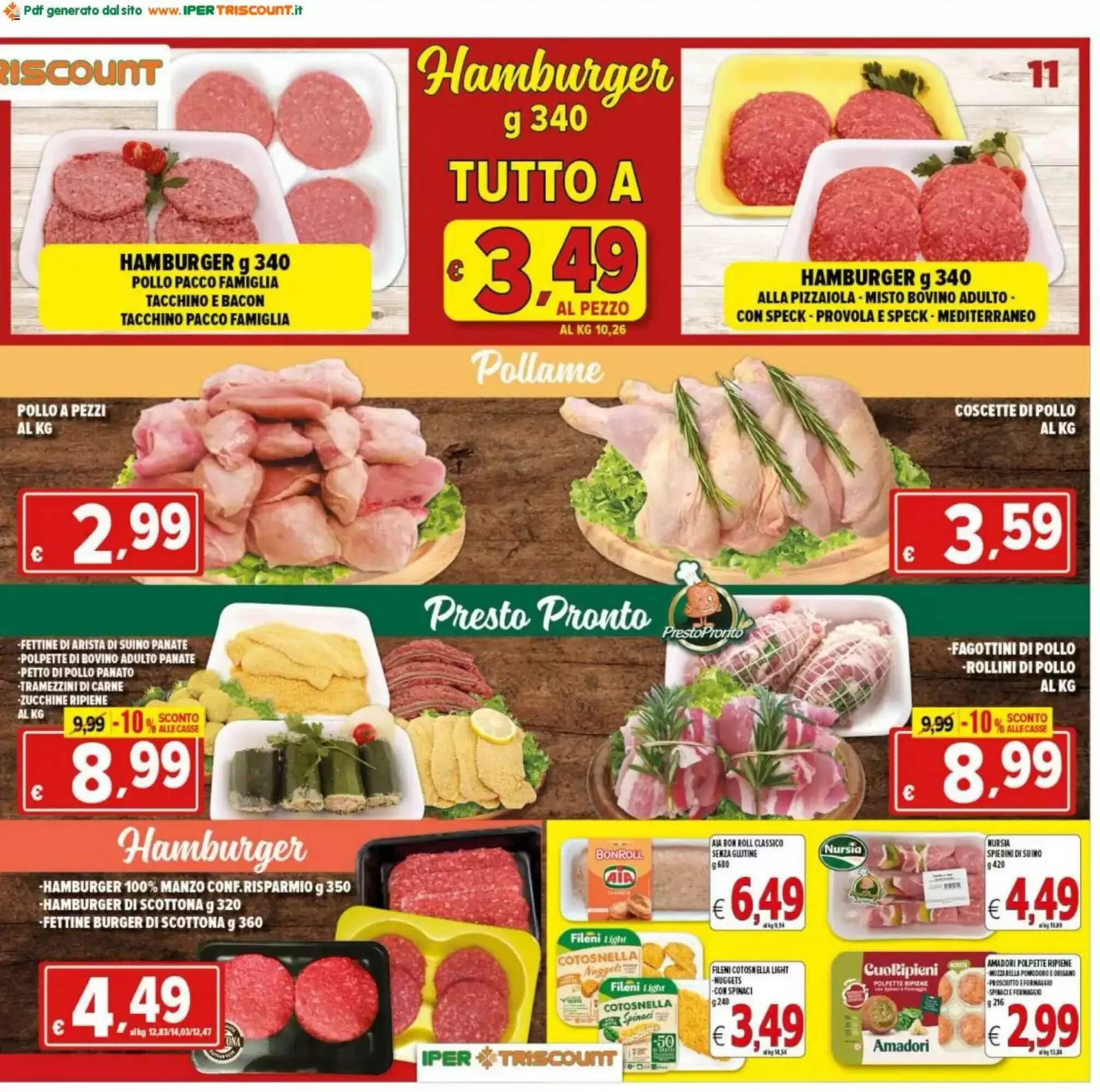 Volantino promozionale Iper Triscount  valide dal 11/09/2026 - Pagina 11.