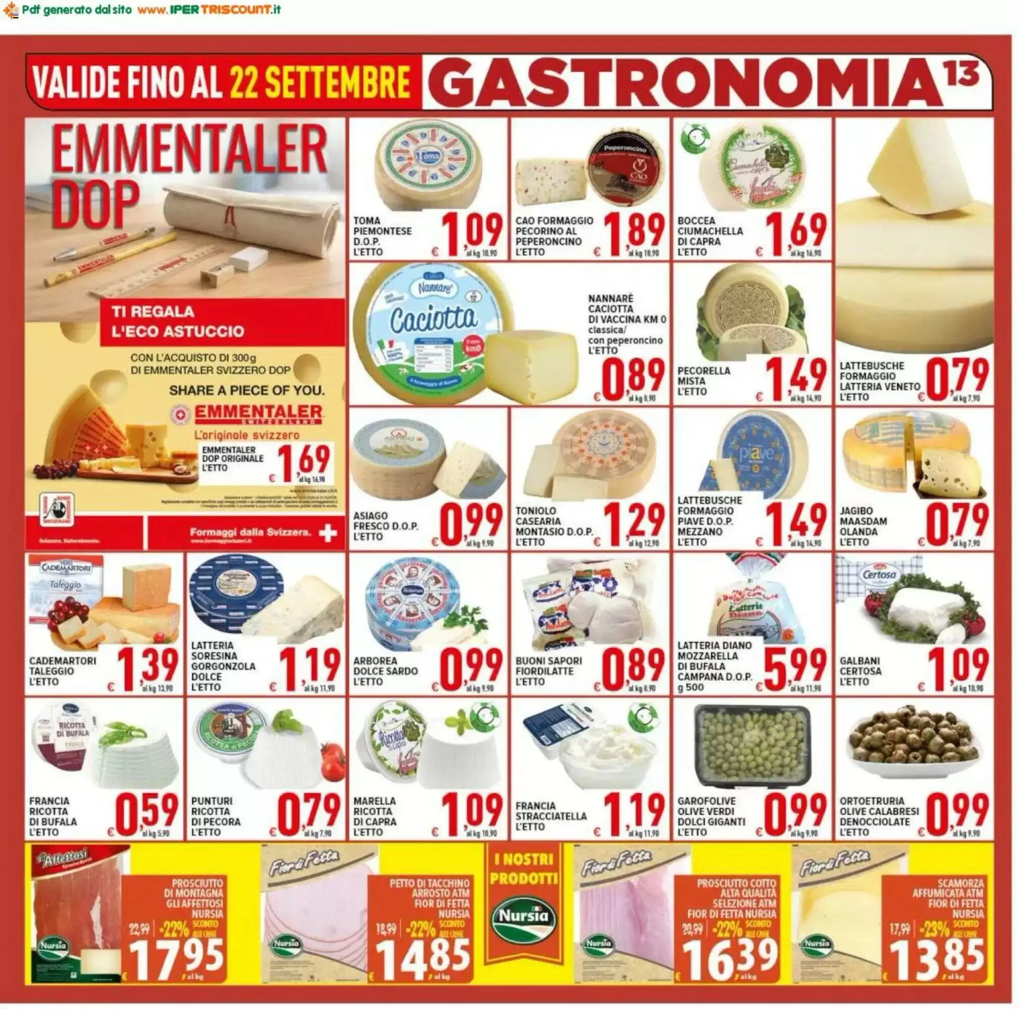 Volantino promozionale Iper Triscount  valide dal 11/09/2026 - Pagina 13.