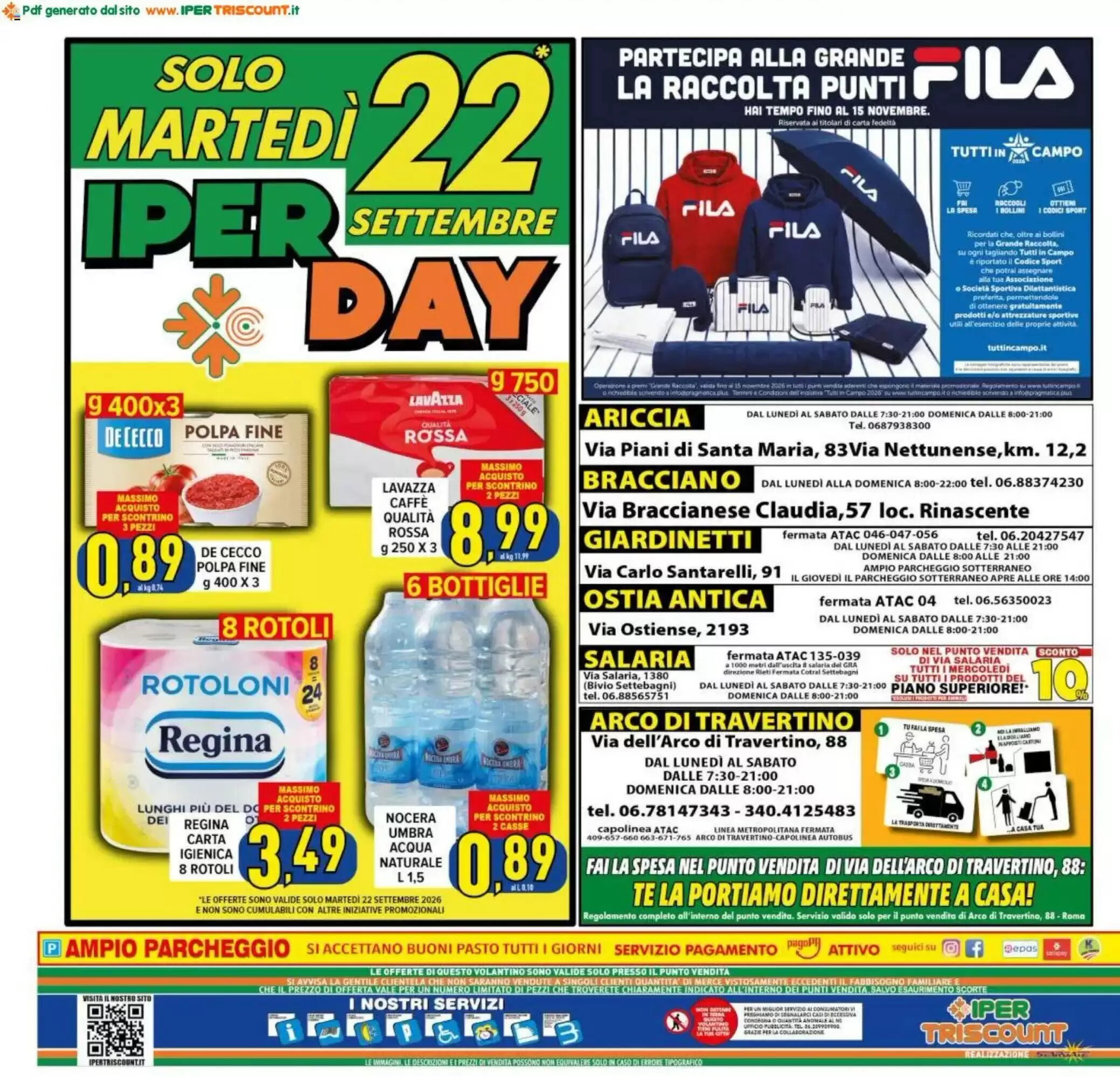 Volantino promozionale Iper Triscount  valide dal 11/09/2026 - Pagina 20.