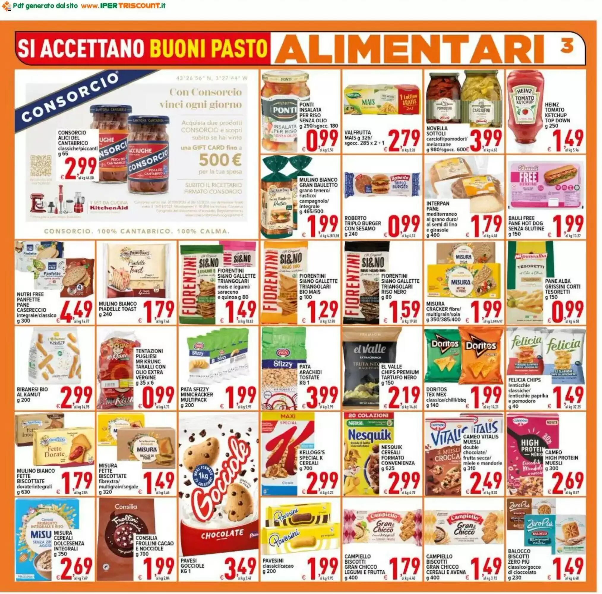 Volantino promozionale Iper Triscount  valide dal 11/09/2026 - Pagina 3.