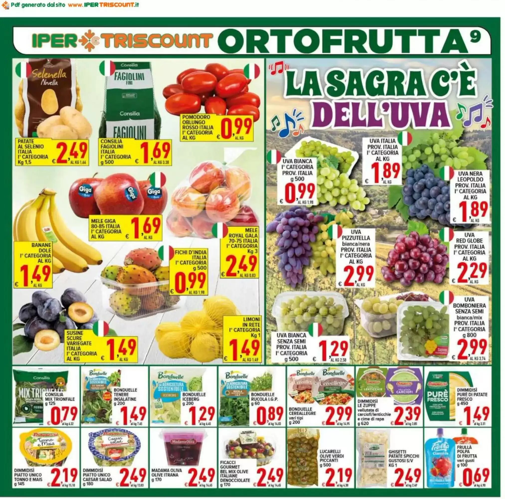 Volantino promozionale Iper Triscount  valide dal 11/09/2026 - Pagina 9.