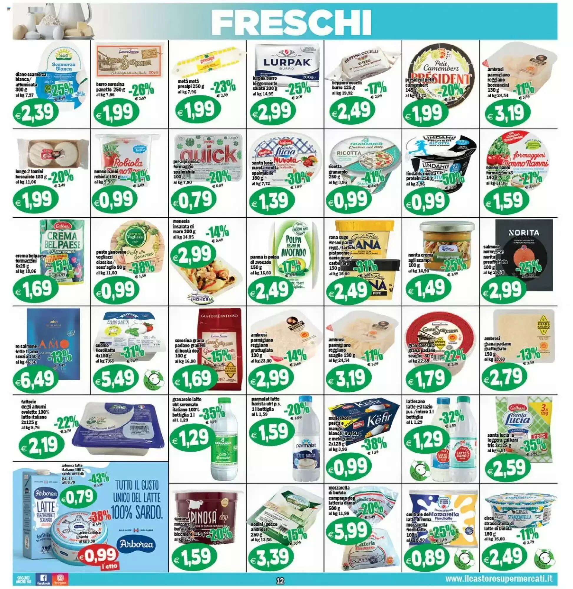 Volantino promozionale Il Castoro Supermercati  valide dal 11/09/2026 - Pagina 12.