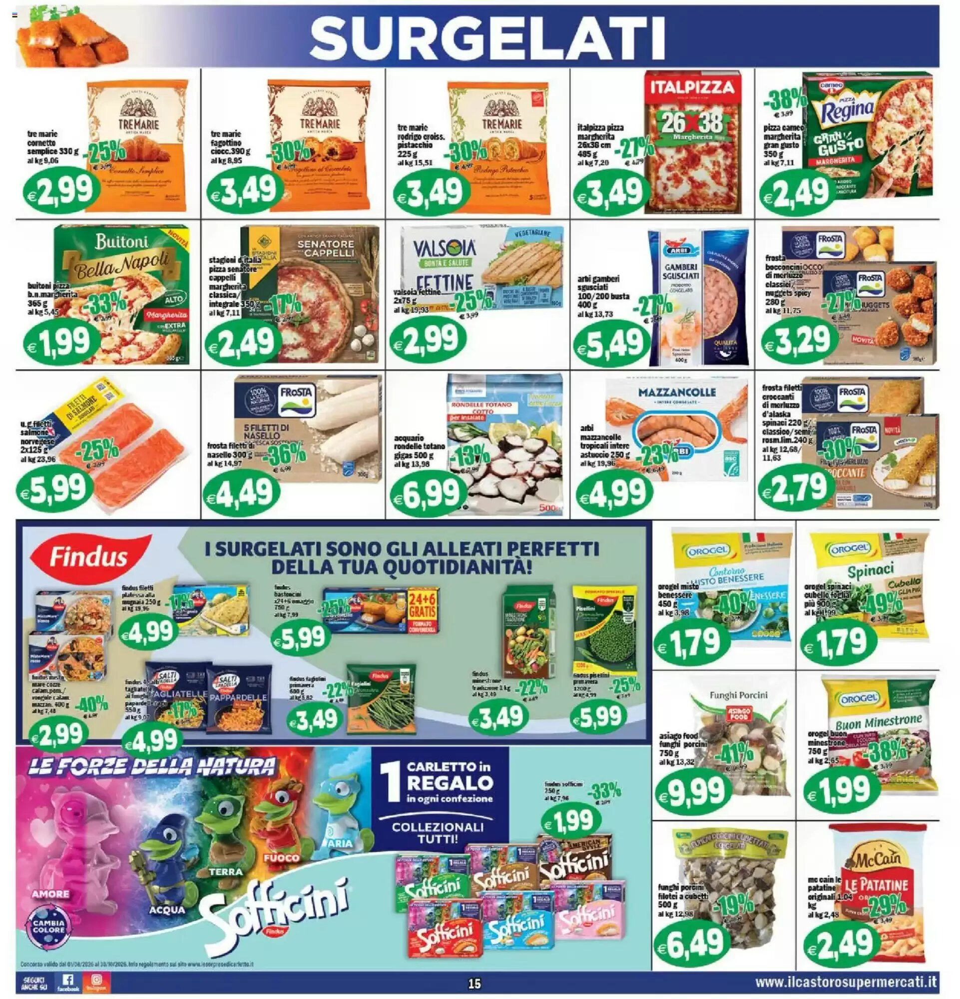 Volantino promozionale Il Castoro Supermercati  valide dal 11/09/2026 - Pagina 15.