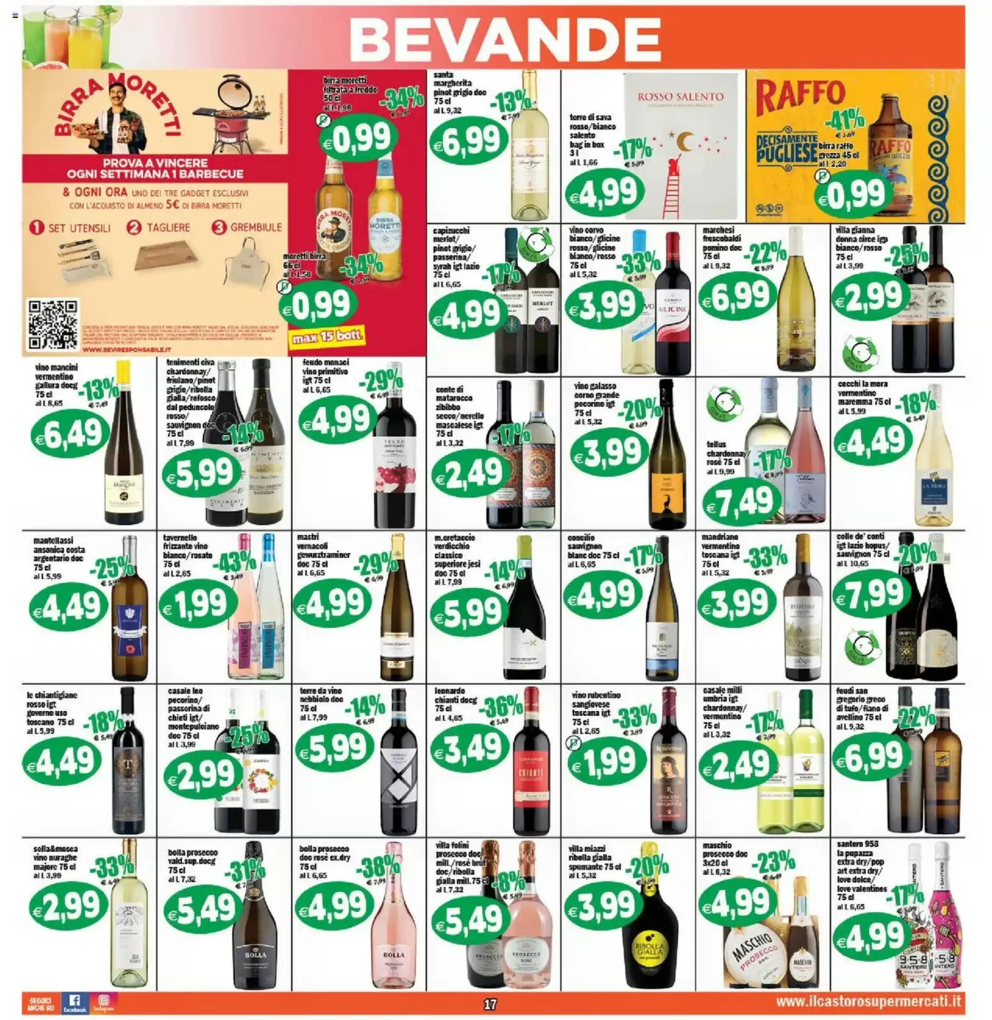 Volantino promozionale Il Castoro Supermercati  valide dal 11/09/2026 - Pagina 17.