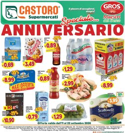 Volantino promozionale Il Castoro Supermercati  valide dal 11/09/2026
