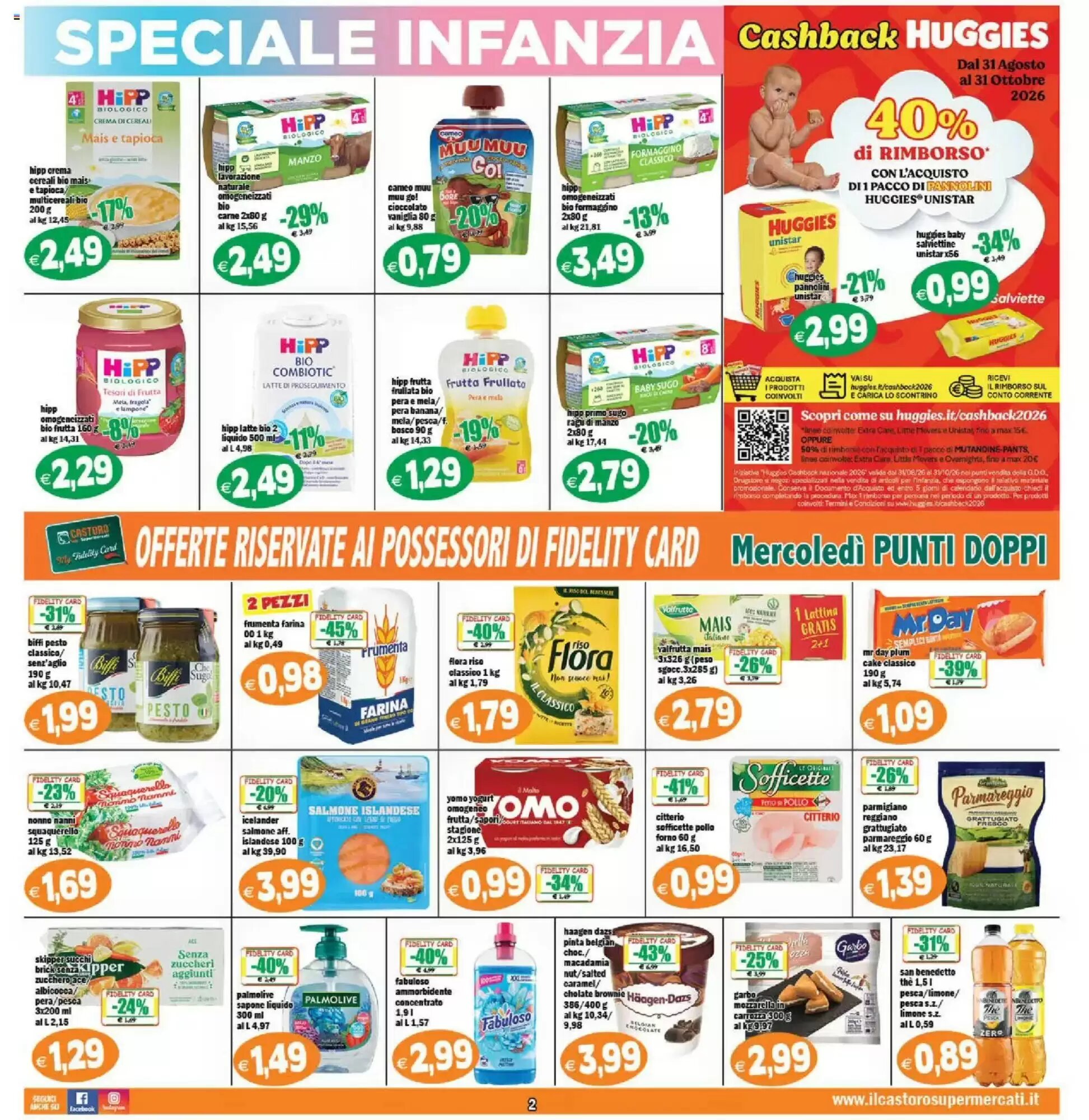 Volantino promozionale Il Castoro Supermercati  valide dal 11/09/2026 - Pagina 2.