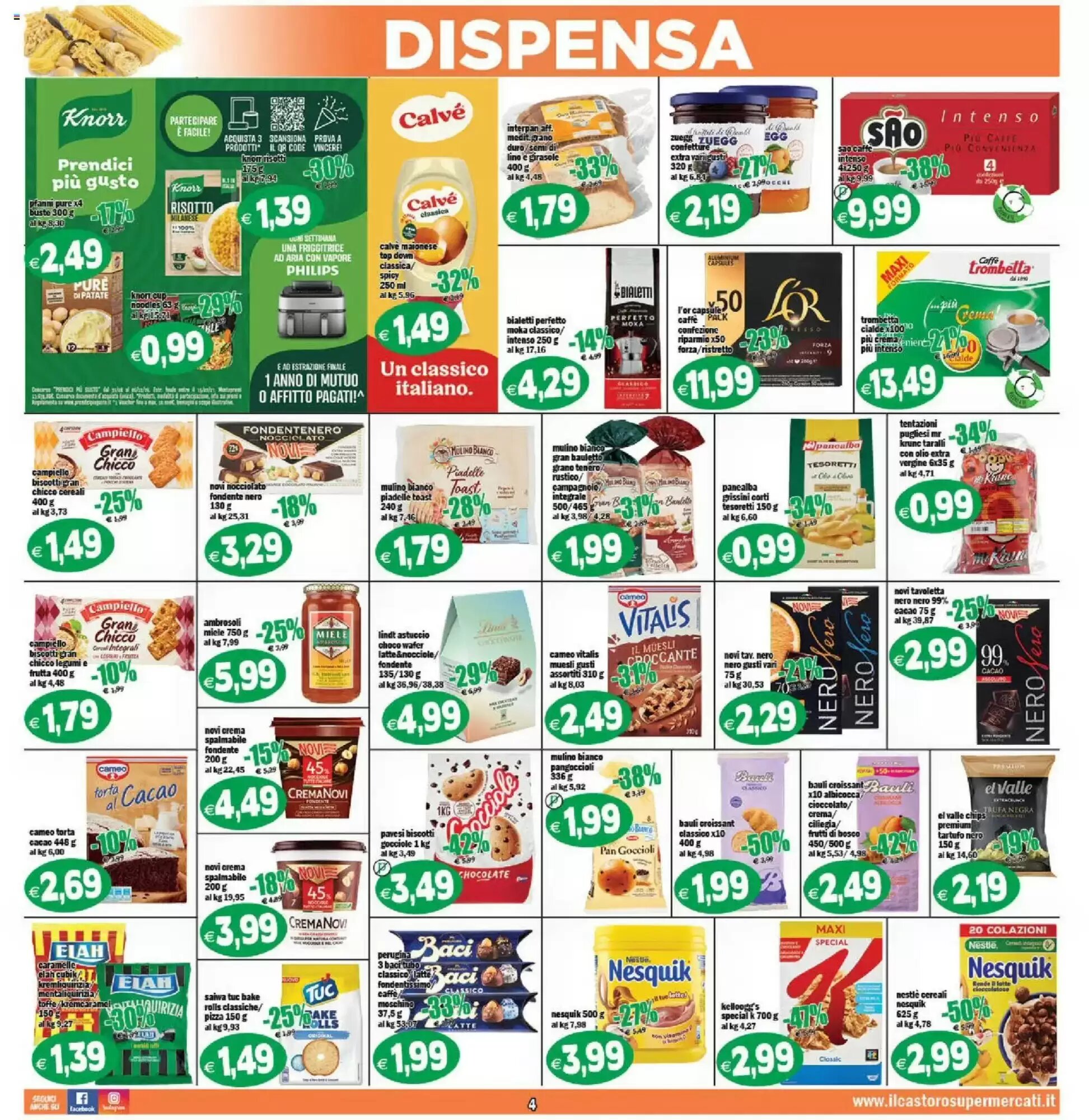 Volantino promozionale Il Castoro Supermercati  valide dal 11/09/2026 - Pagina 4.