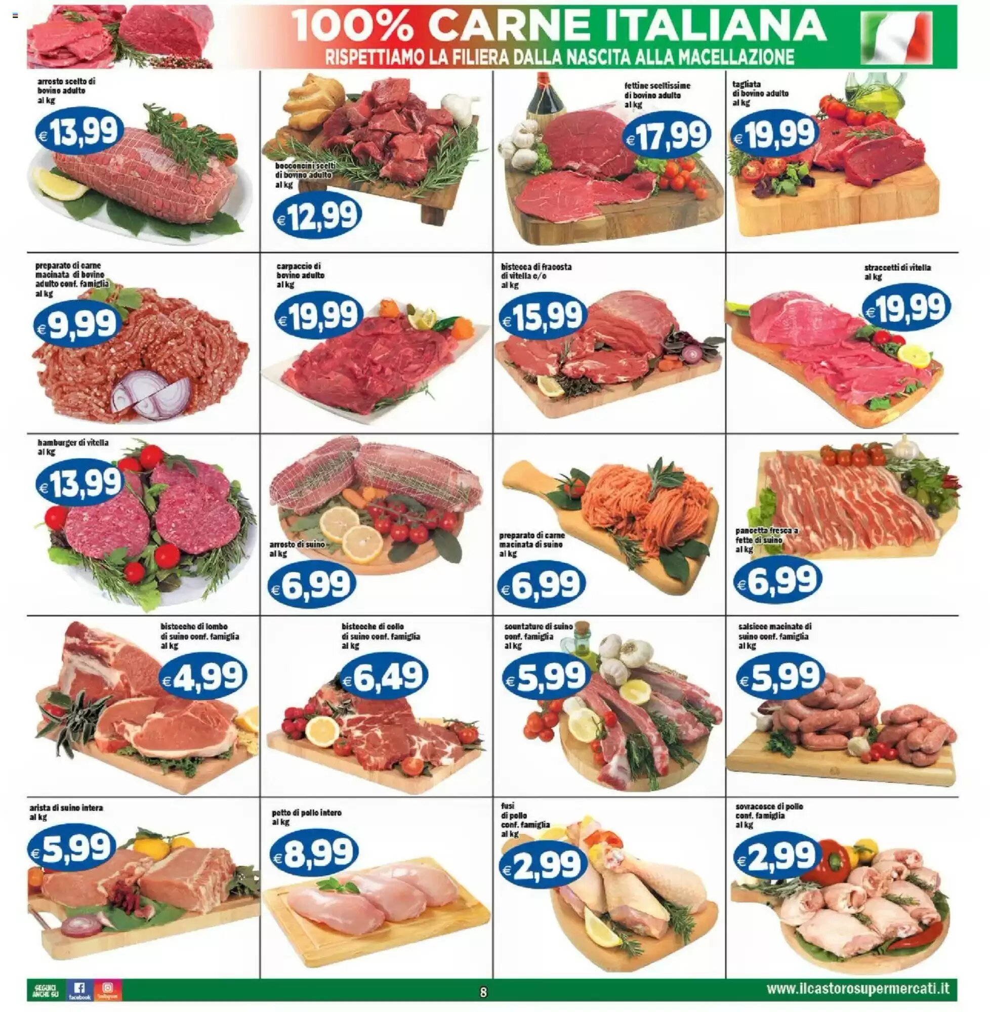 Volantino promozionale Il Castoro Supermercati  valide dal 11/09/2026 - Pagina 8.