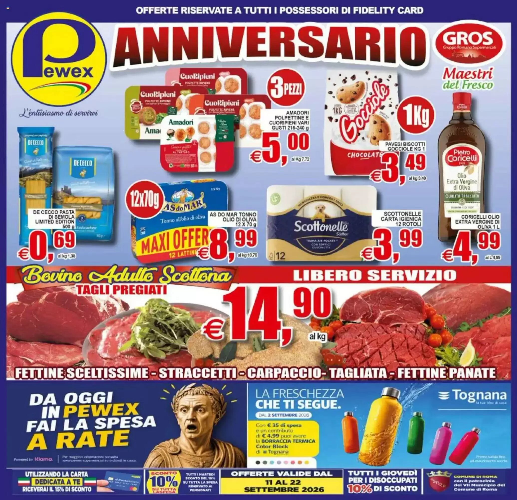 Volantino promozionale Pewex  valide dal 11/09/2026 - Pagina 1.