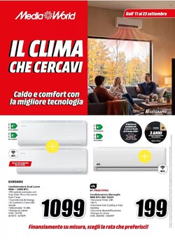 Volantino promozionale MediaWorld  valide dal 11/09/2026