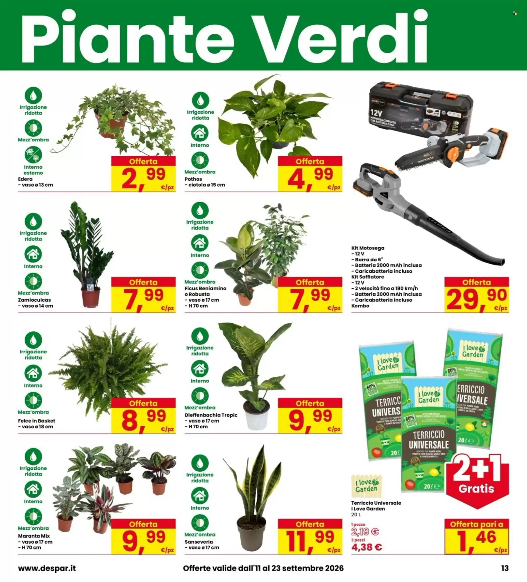 Volantino promozionale Interspar  valide dal 11/09/2026 - Pagina 13.