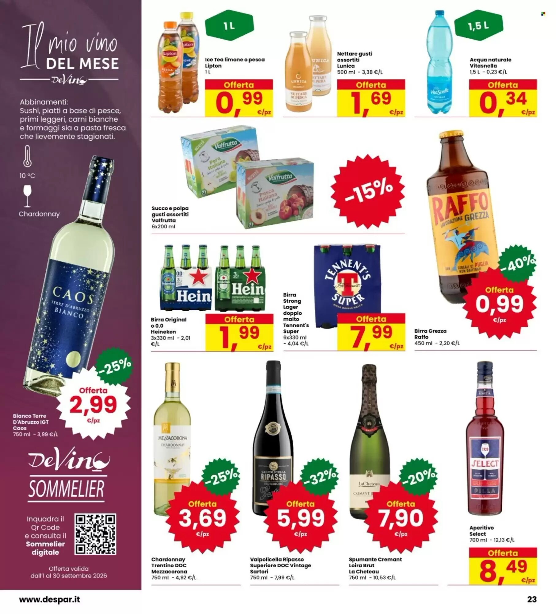 Volantino promozionale Interspar  valide dal 11/09/2026 - Pagina 23.