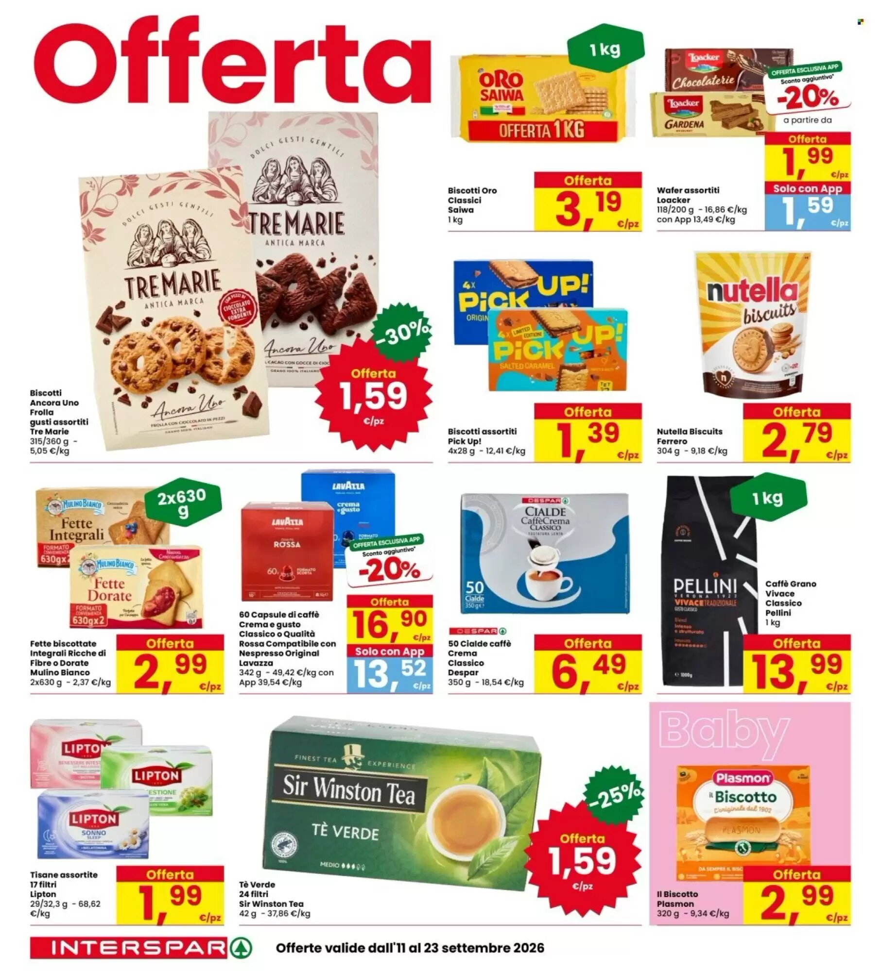 Volantino promozionale Interspar  valide dal 11/09/2026 - Pagina 24.