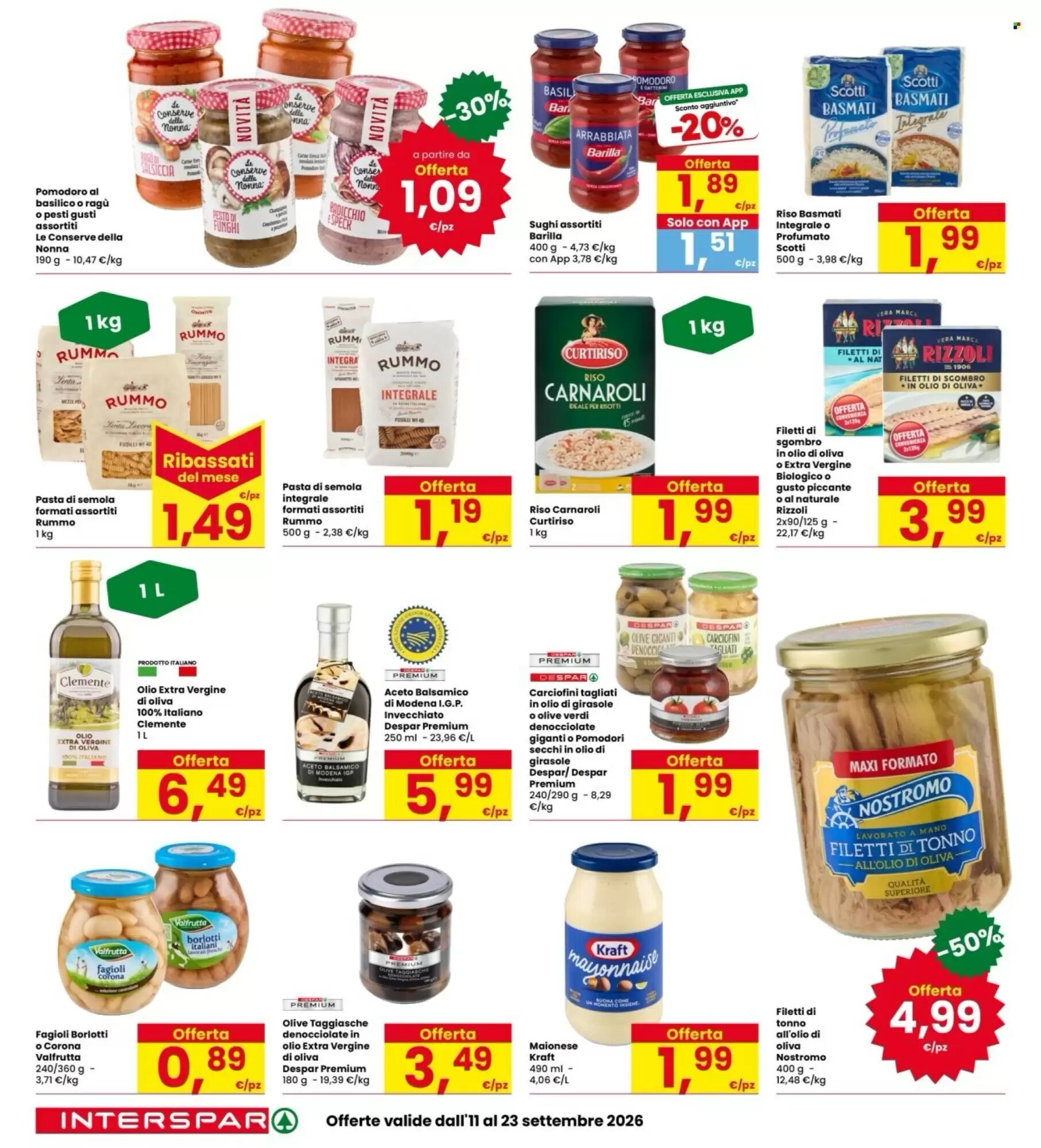 Volantino promozionale Interspar  valide dal 11/09/2026 - Pagina 26.
