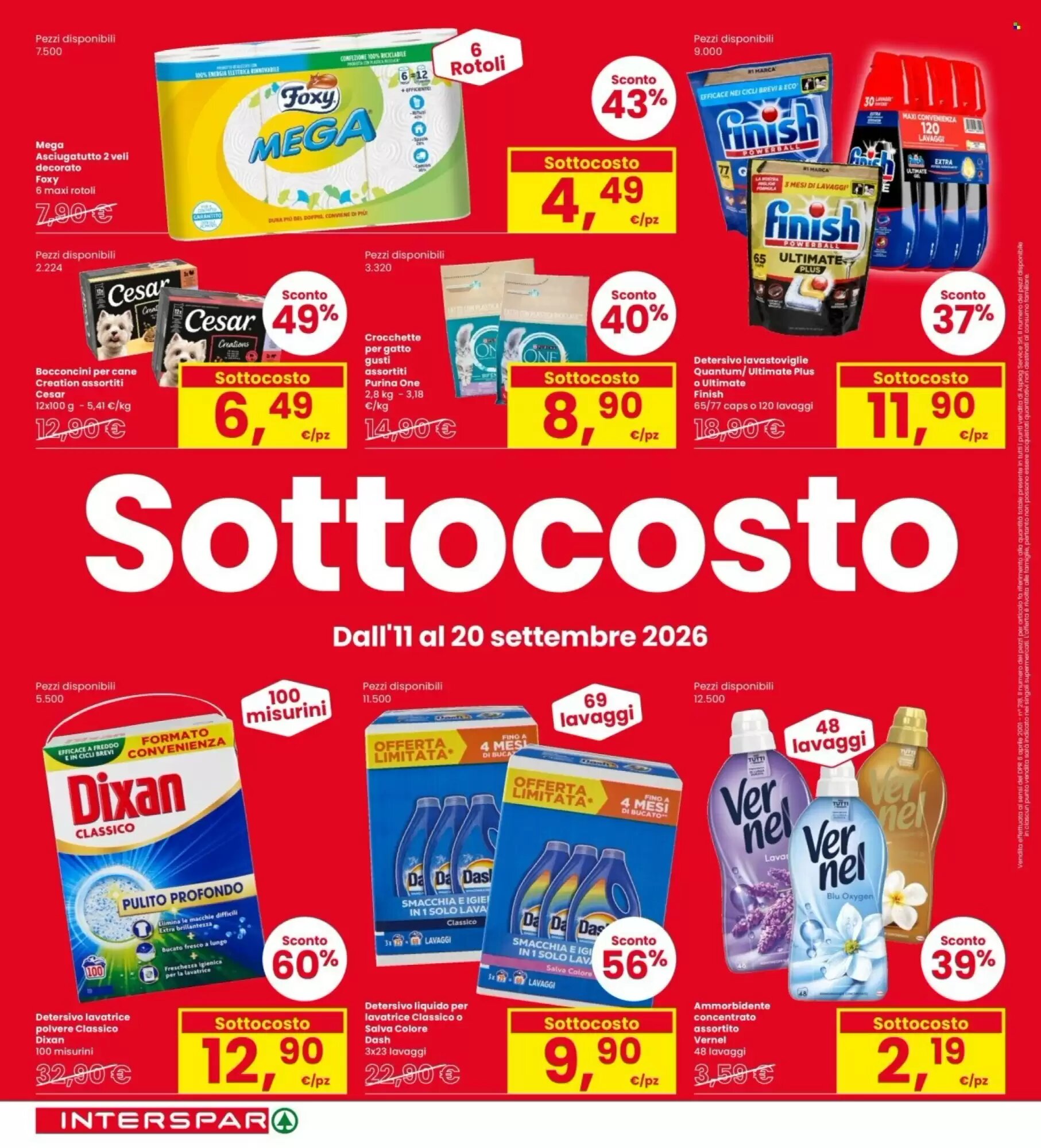 Volantino promozionale Interspar  valide dal 11/09/2026 - Pagina 6.