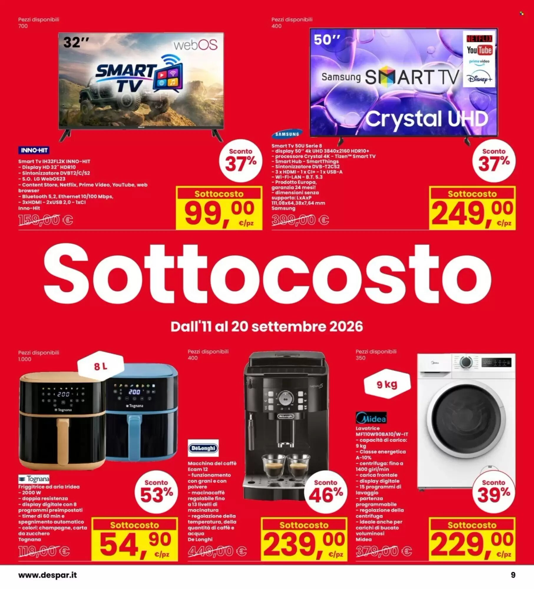 Volantino promozionale Interspar  valide dal 11/09/2026 - Pagina 9.