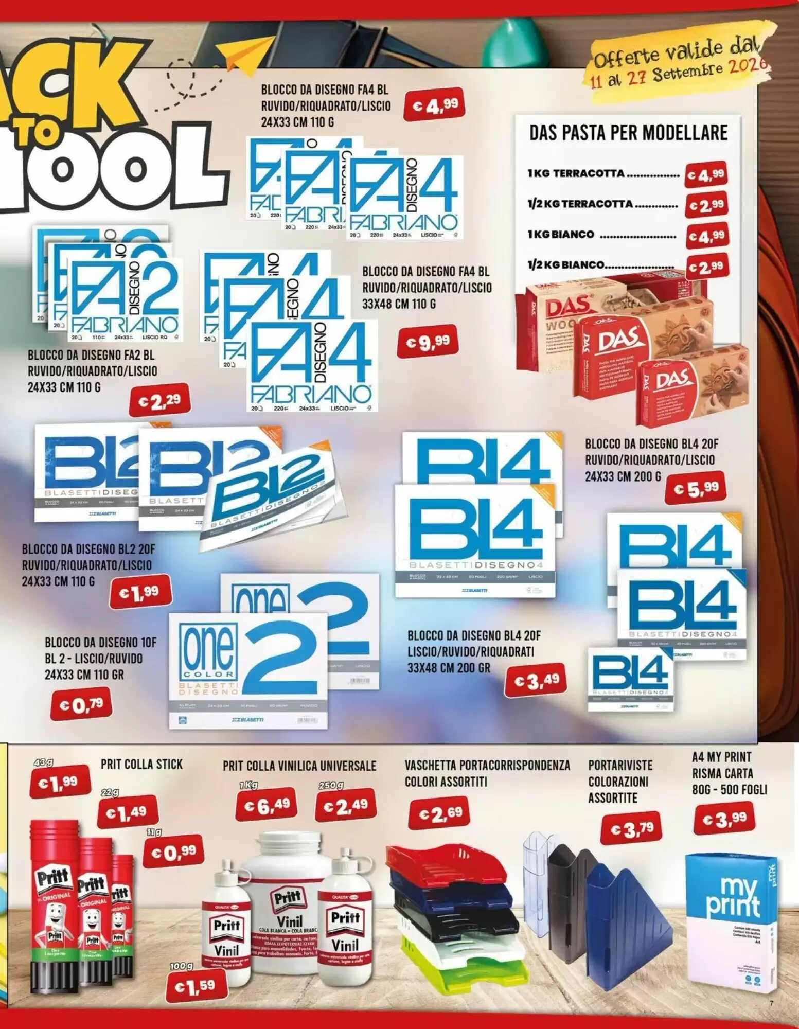 Volantino promozionale Angel Mercatone  valide dal 11/09/2026 - Pagina 7.