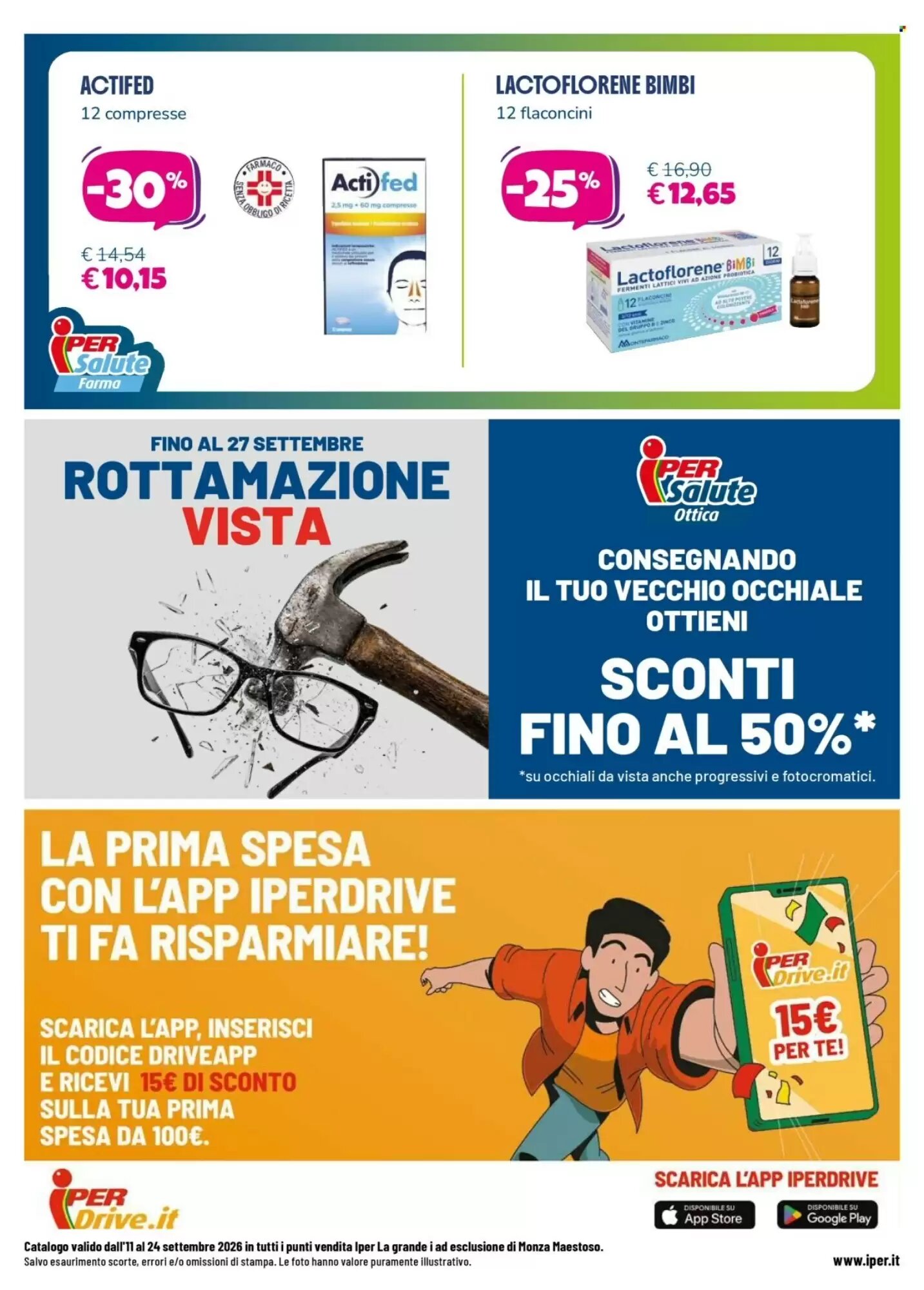 Volantino promozionale Iper La Grande  valide dal 11/09/2026 - Pagina 24.