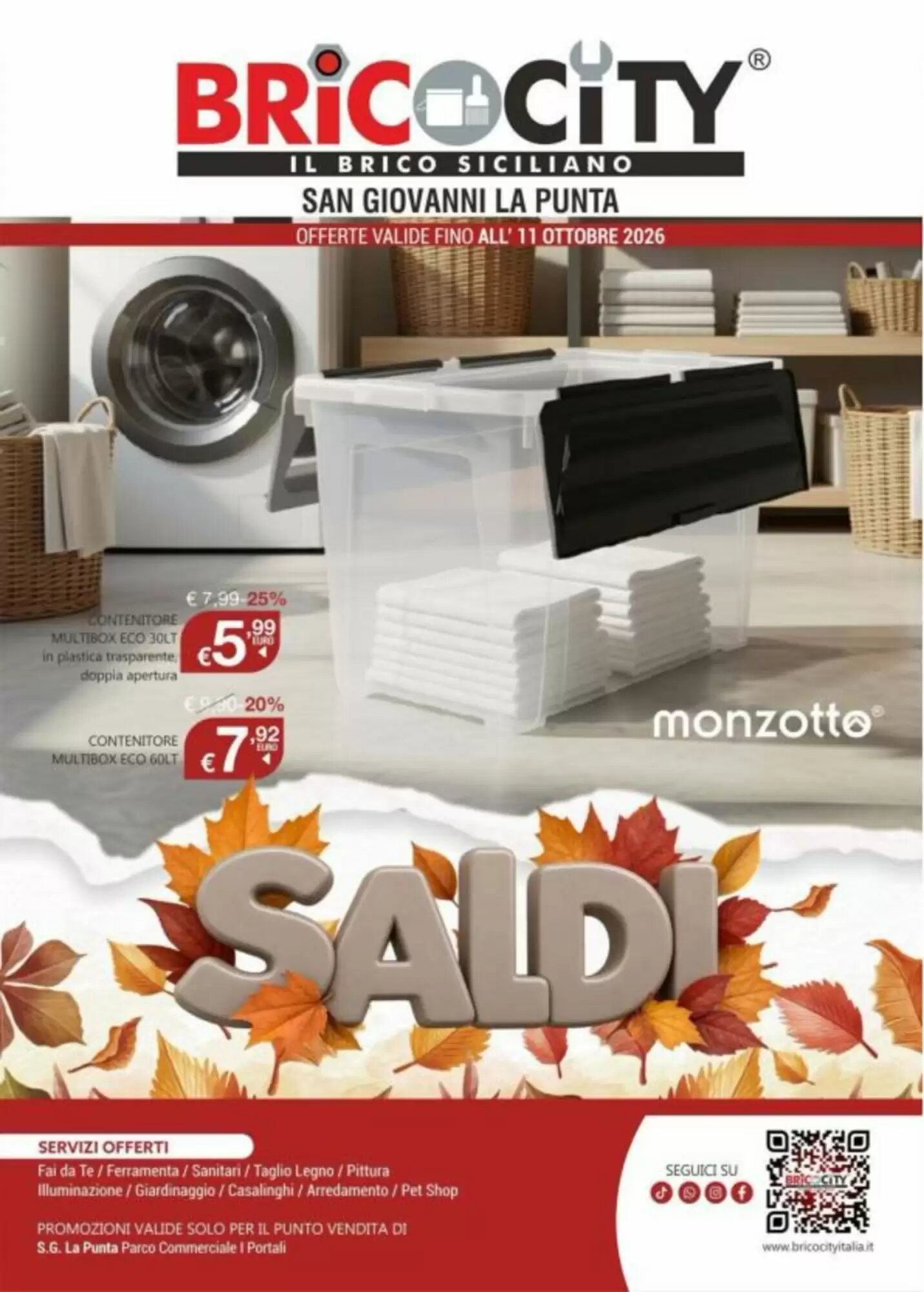 Volantino promozionale BricoCity  valide dal 12/09/2026 - Pagina 1.