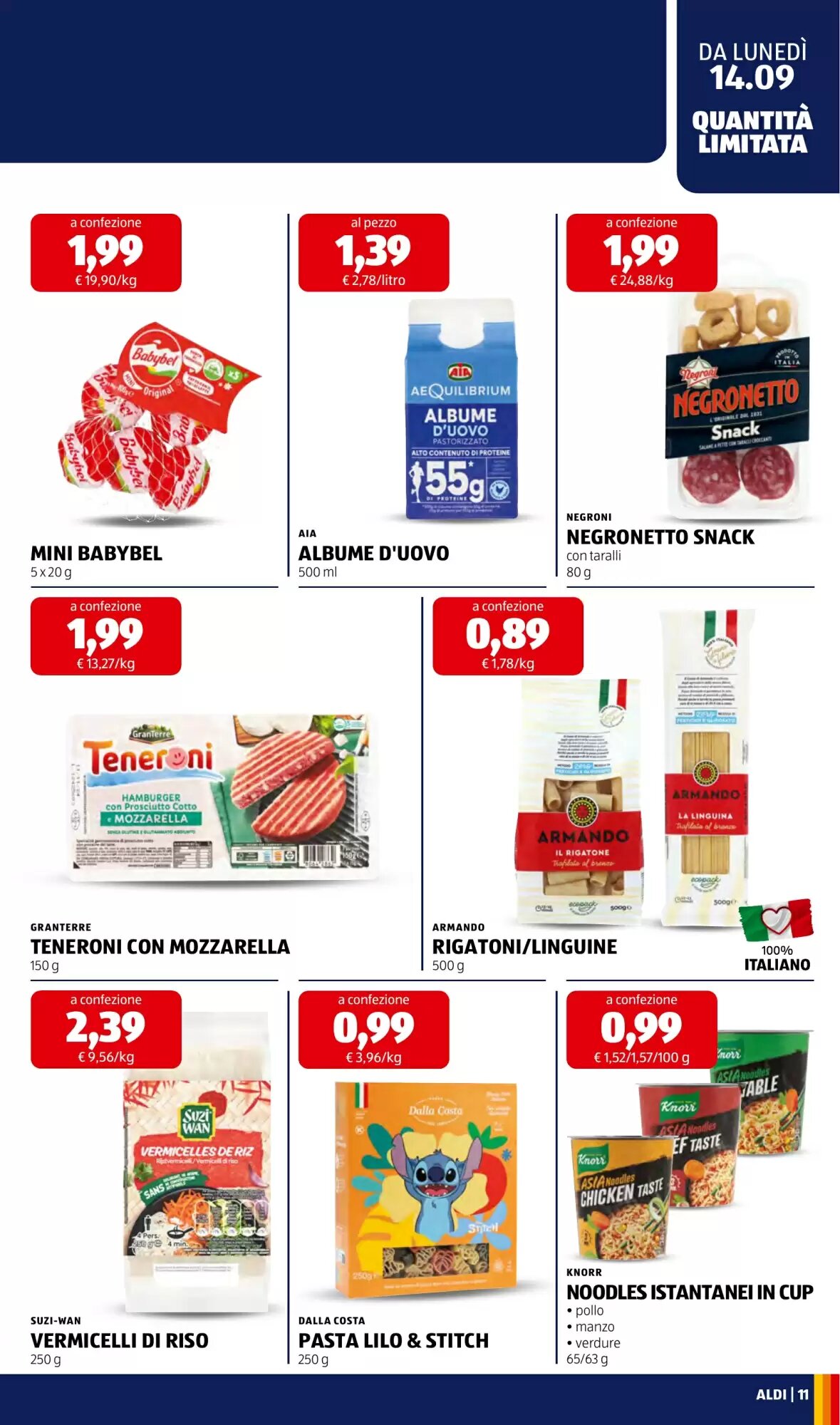 Volantino promozionale ALDI  valide dal 14/09/2026 - Pagina 13.
