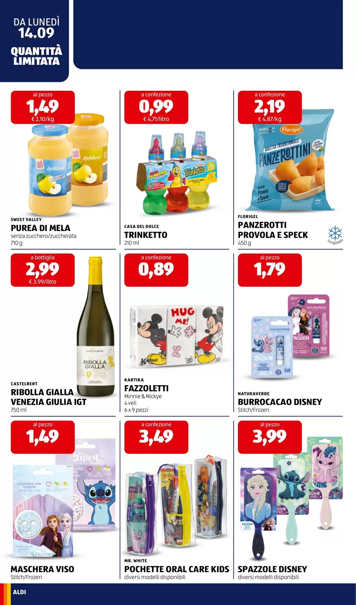 Volantino promozionale ALDI  valide dal 14/09/2026 - Pagina 20.
