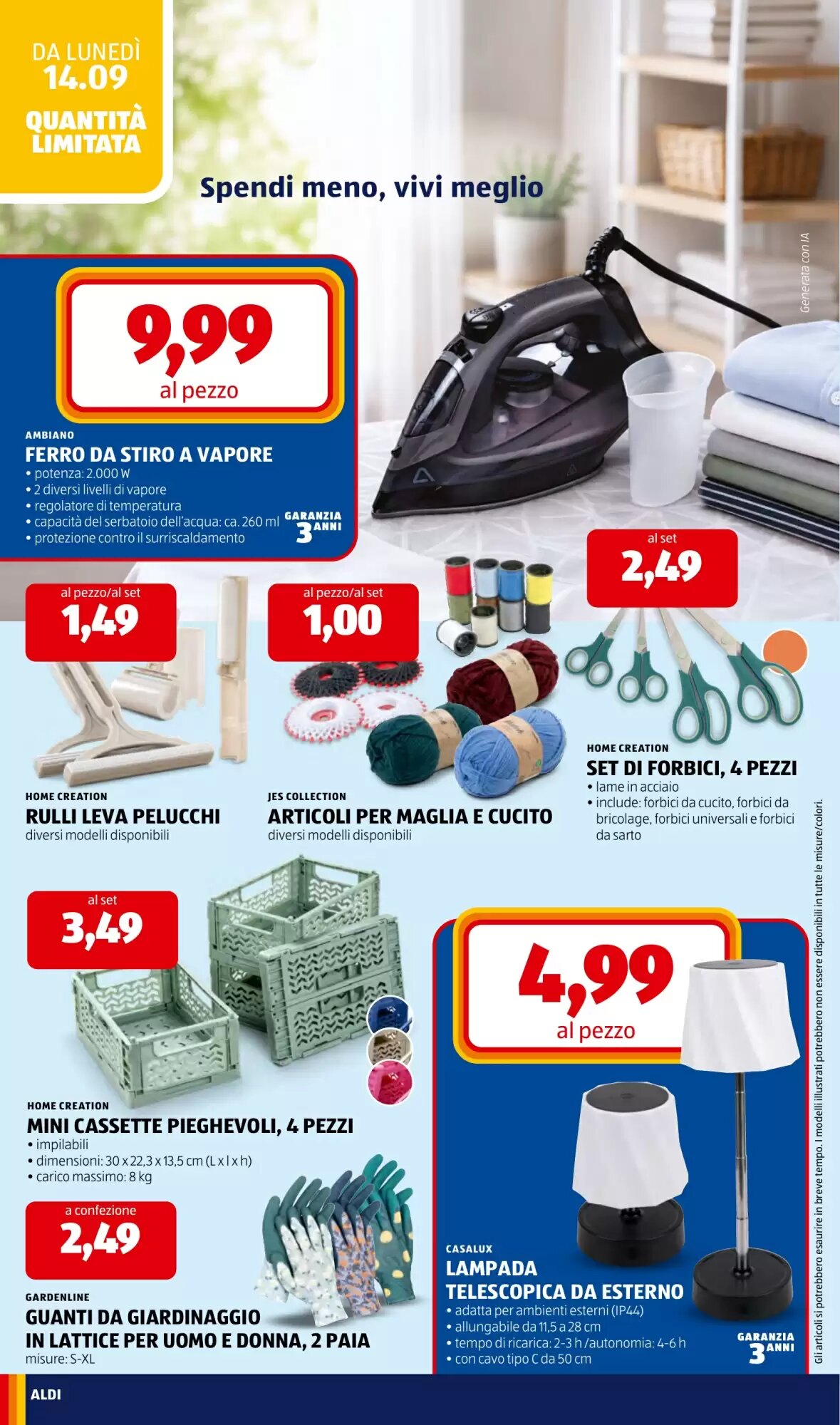 Volantino promozionale ALDI  valide dal 14/09/2026 - Pagina 28.