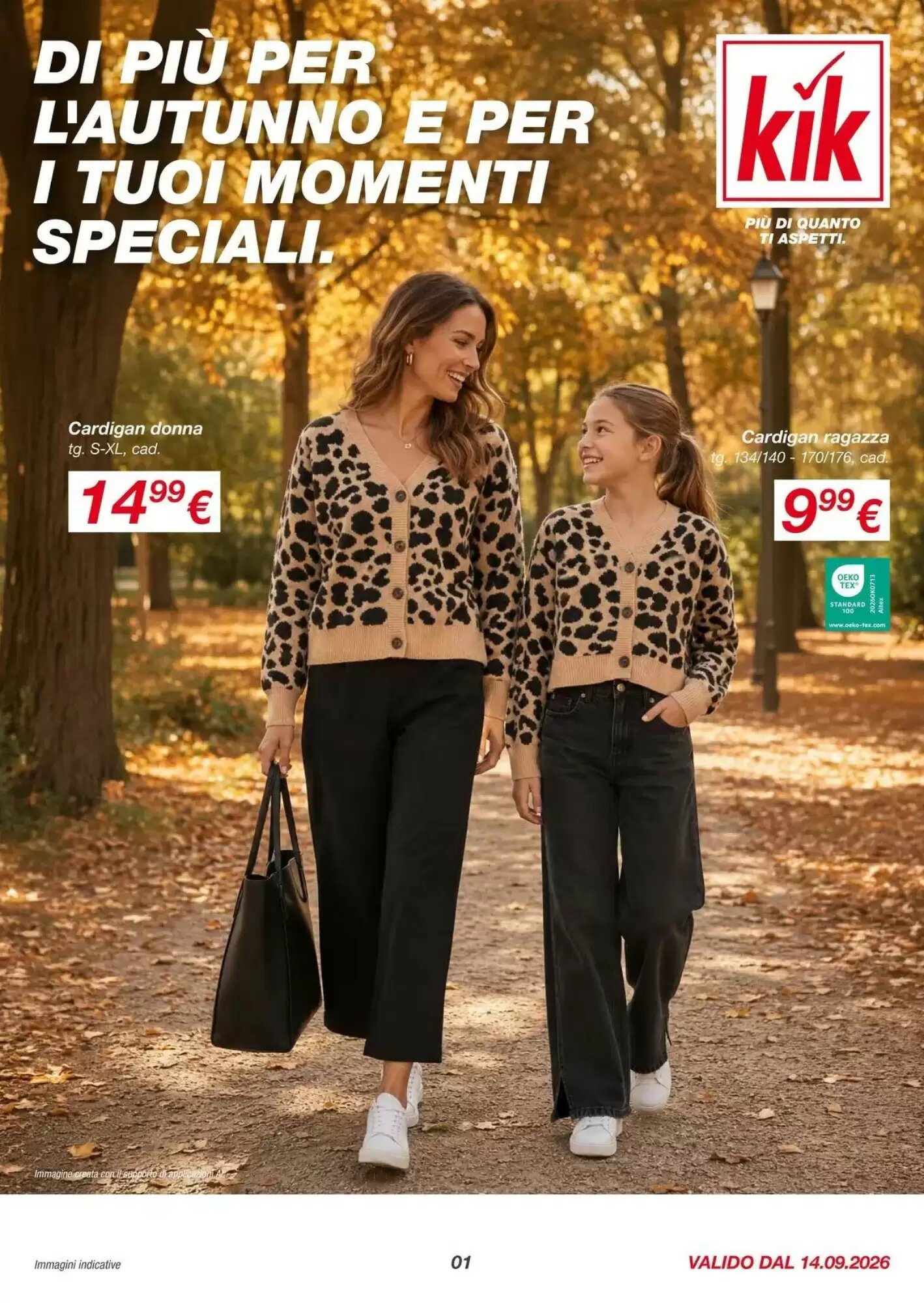 Volantino promozionale KiK valide dal 14/09/2026 - Pagina 1.