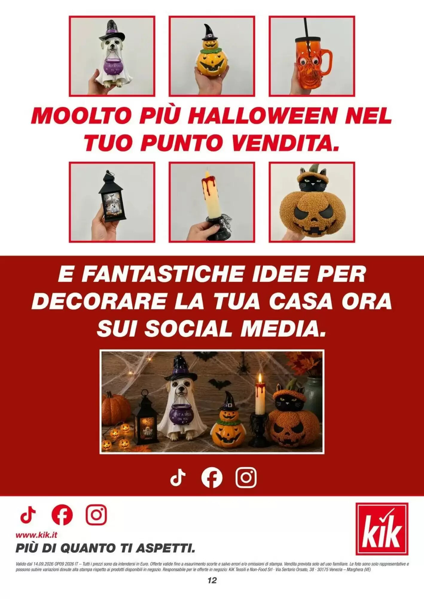 Volantino promozionale KiK  valide dal 14/09/2026 - Pagina 12.