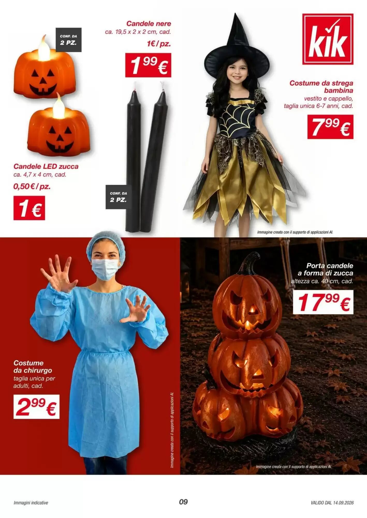 Volantino promozionale KiK  valide dal 14/09/2026 - Pagina 9.
