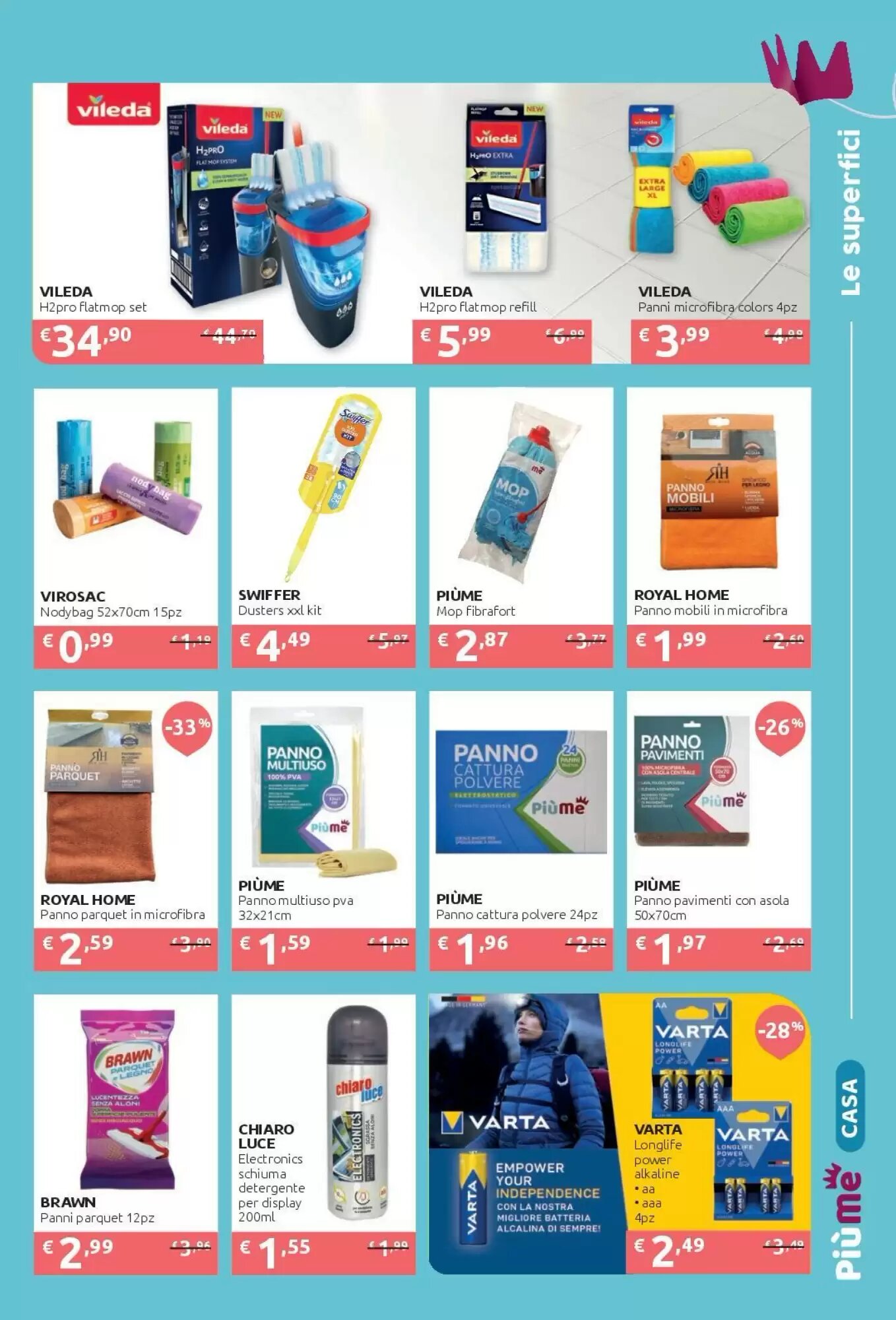 Volantino promozionale PiùMe  valide dal 14/09/2026 - Pagina 23.