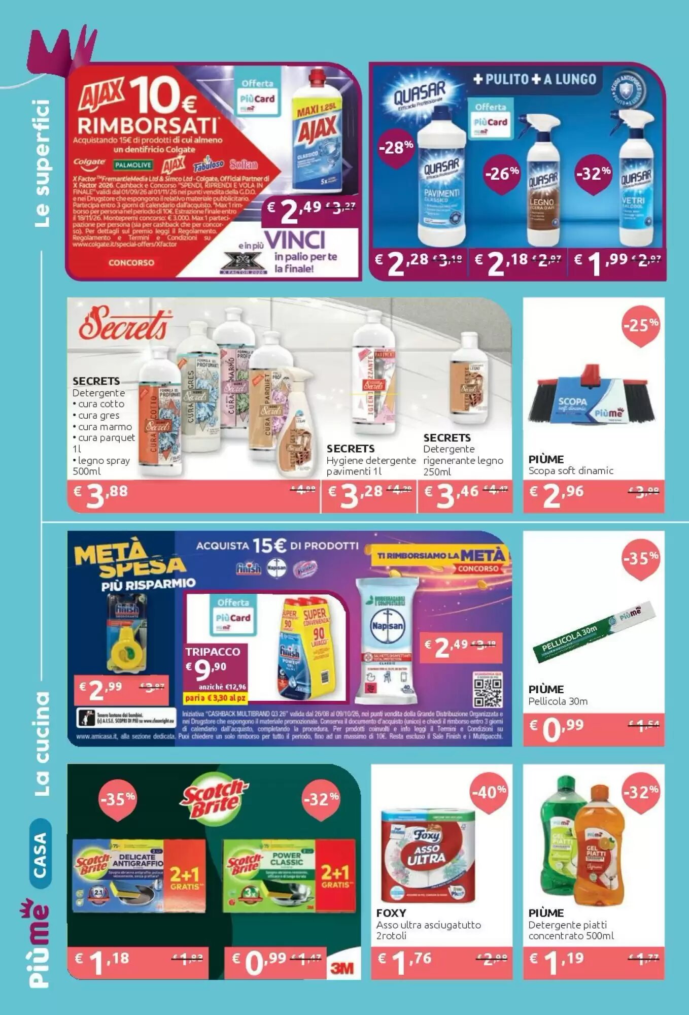 Volantino promozionale PiùMe  valide dal 14/09/2026 - Pagina 24.