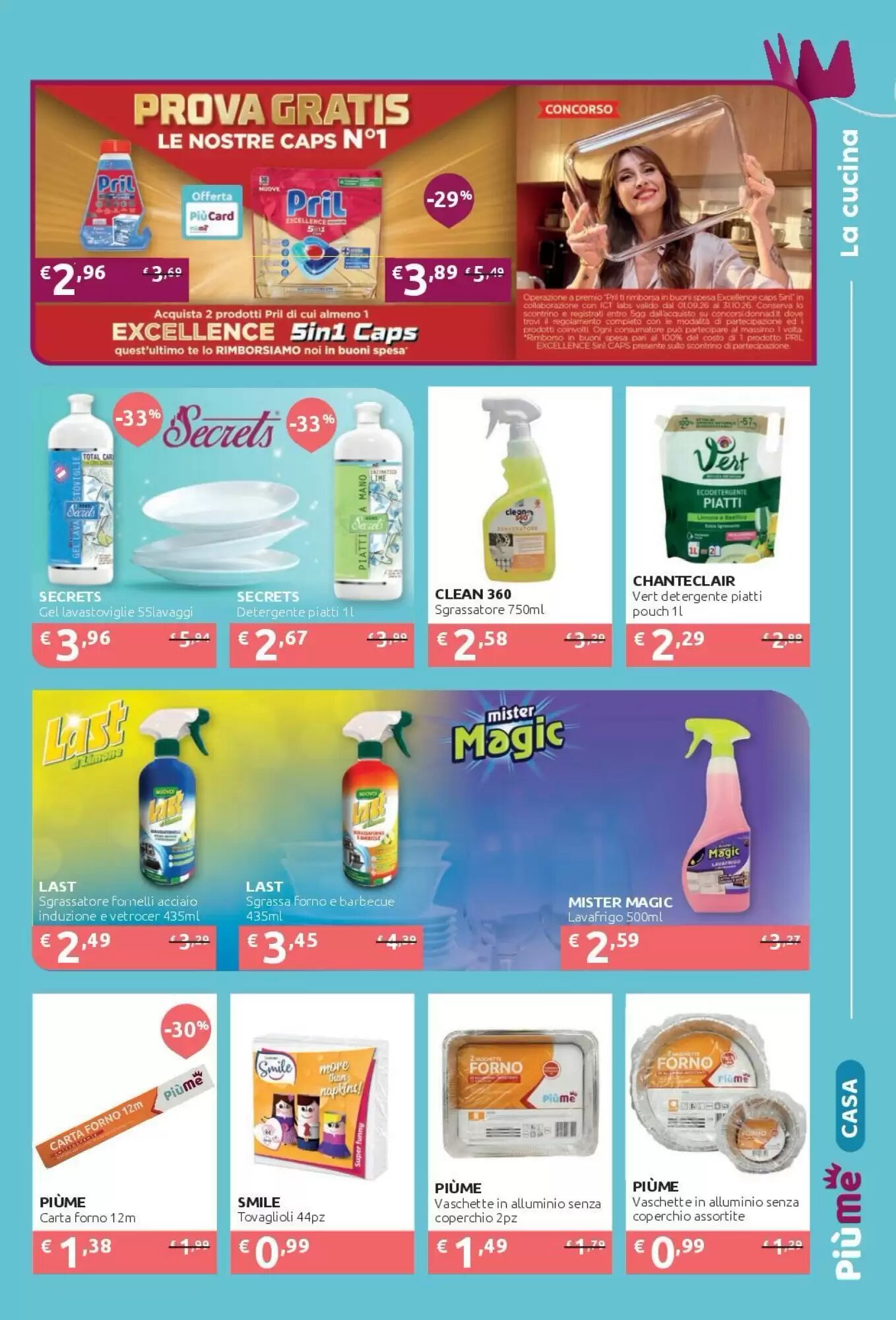 Volantino promozionale PiùMe  valide dal 14/09/2026 - Pagina 25.