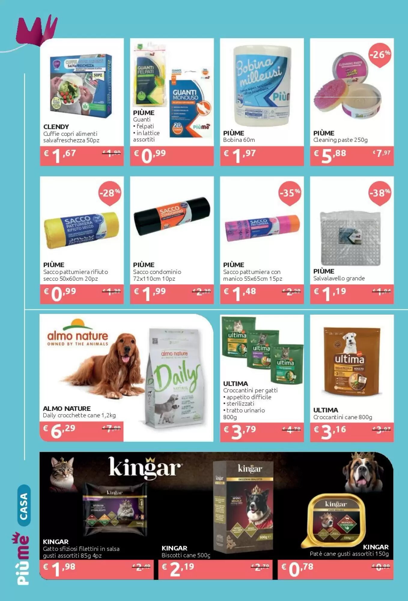Volantino promozionale PiùMe  valide dal 14/09/2026 - Pagina 26.