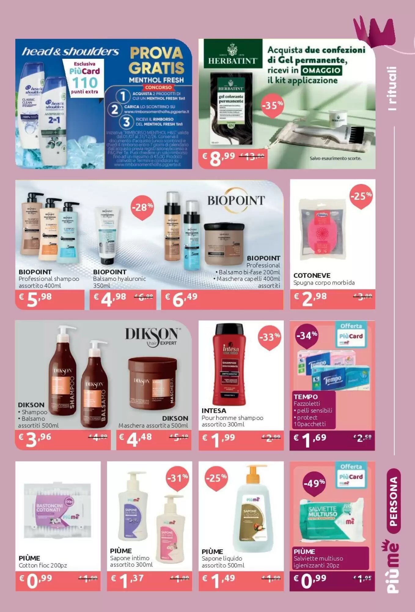 Volantino promozionale PiùMe  valide dal 14/09/2026 - Pagina 5.