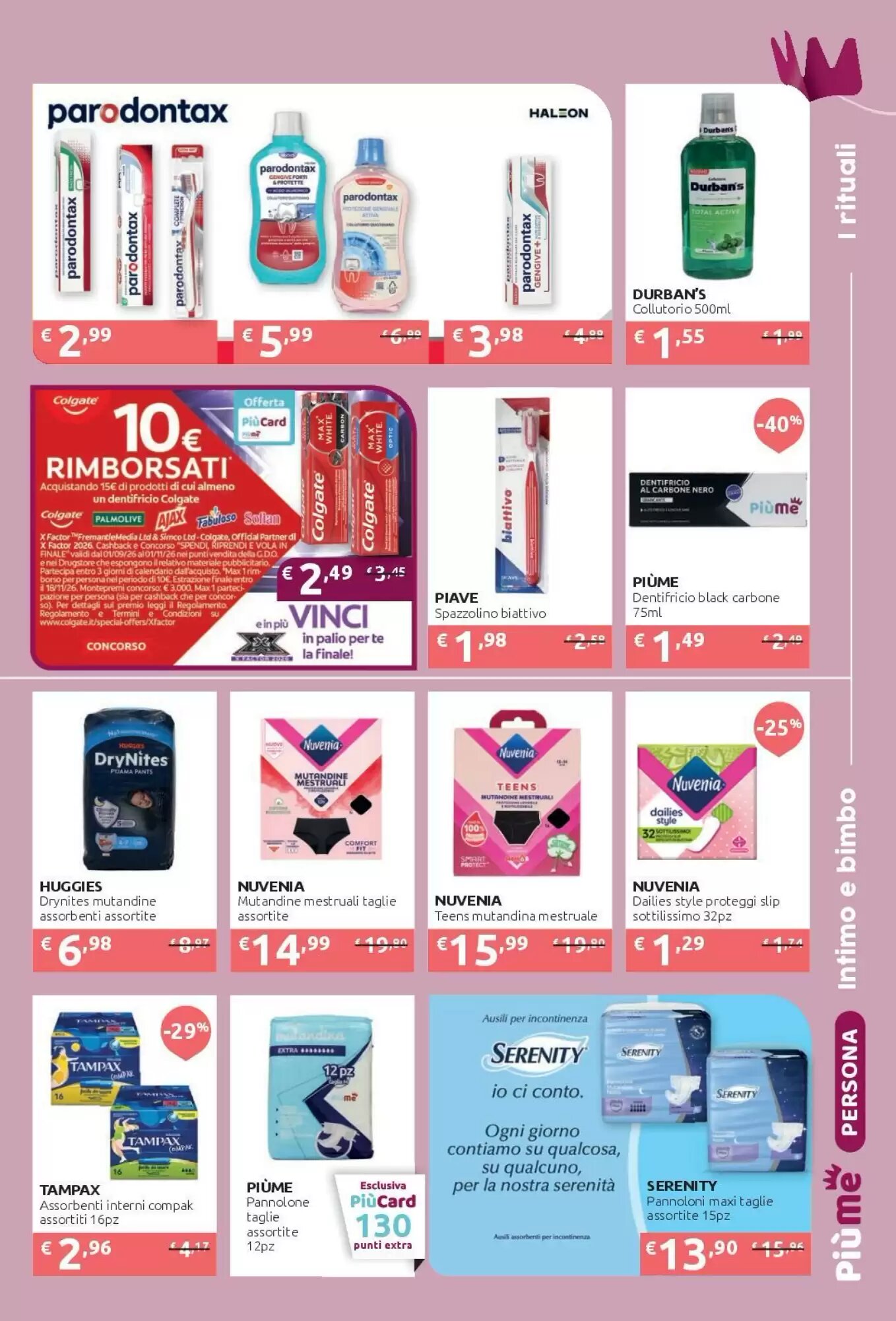 Volantino promozionale PiùMe  valide dal 14/09/2026 - Pagina 7.
