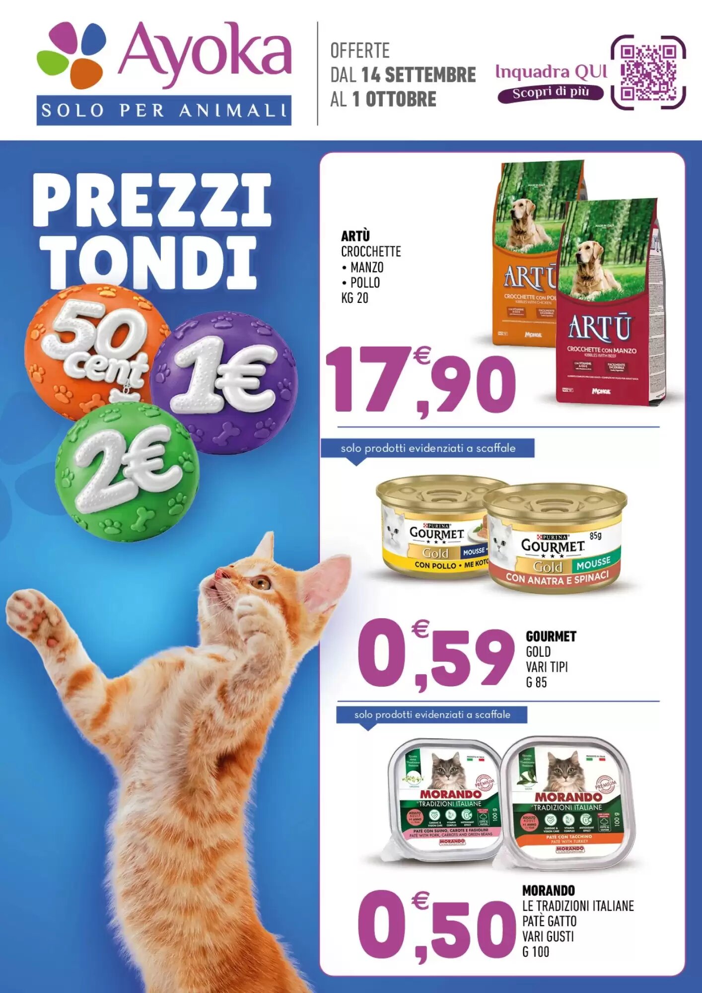 Volantino promozionale Ayoka  valide dal 14/09/2026 - Pagina 1.