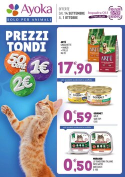 Volantino promozionale Ayoka  valide dal 14/09/2026