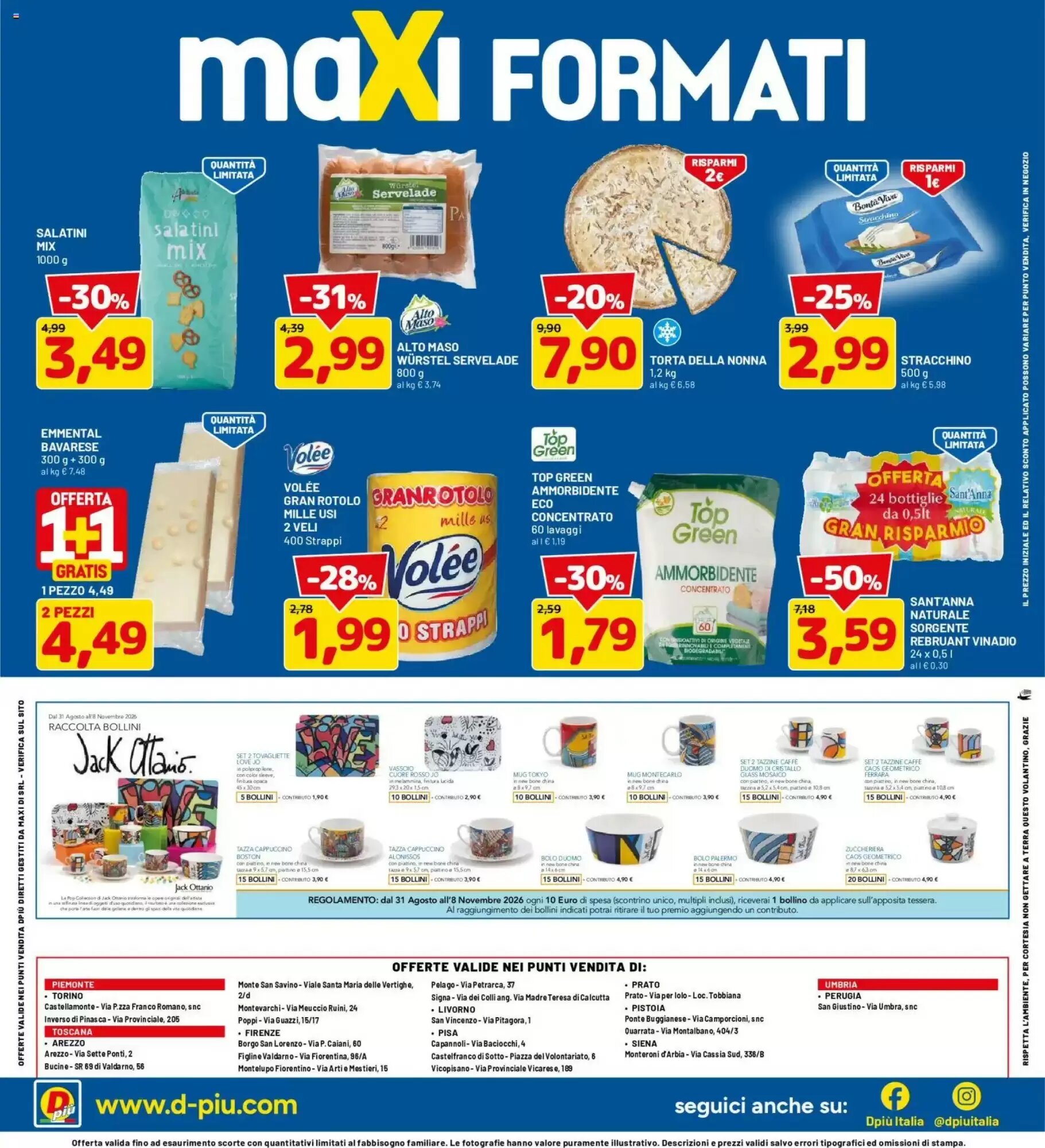 Volantino promozionale DPiù  valide dal 14/09/2026 - Pagina 20.