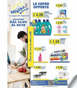 Volantino promozionale Magika Shop  valide dal 14/09/2026
