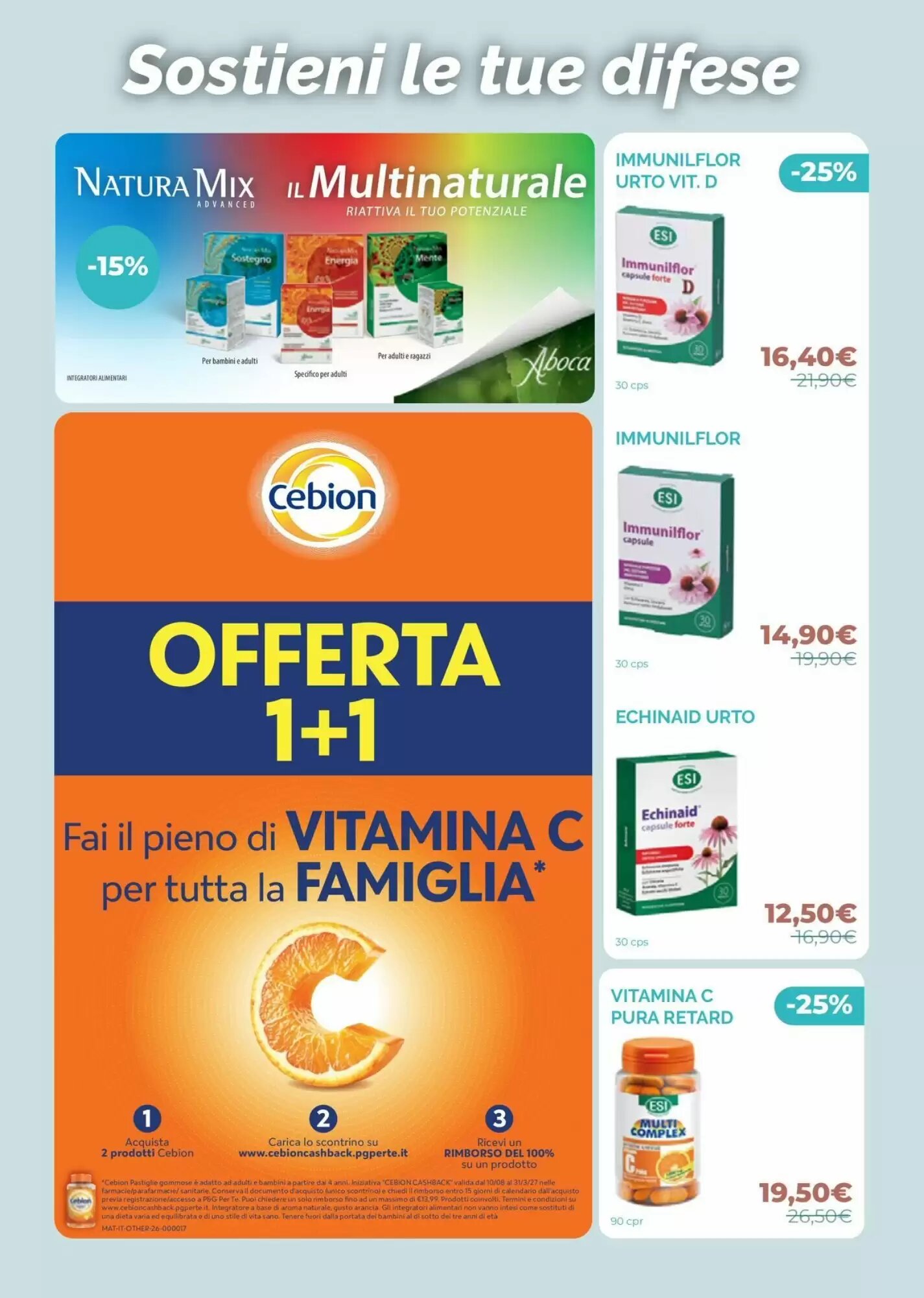 Volantino promozionale Linfa Farmacie  valide dal 14/09/2026 - Pagina 4.