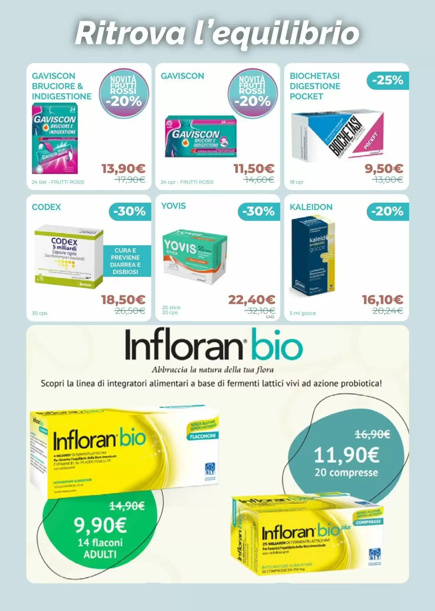 Volantino promozionale Linfa Farmacie  valide dal 14/09/2026 - Pagina 5.